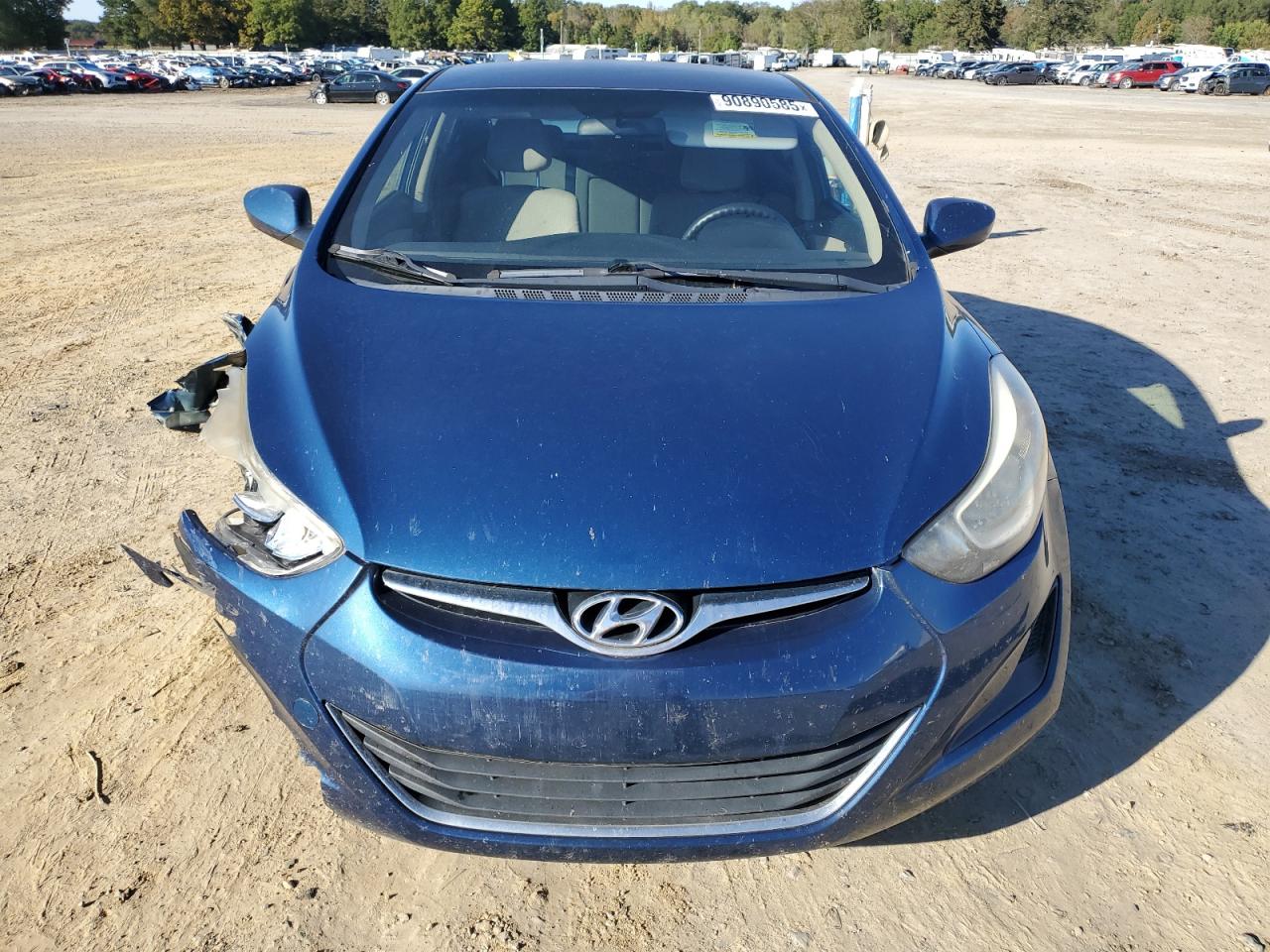 2015 Hyundai Elantra Se Blue vin: KMHDH4AE3FU383599