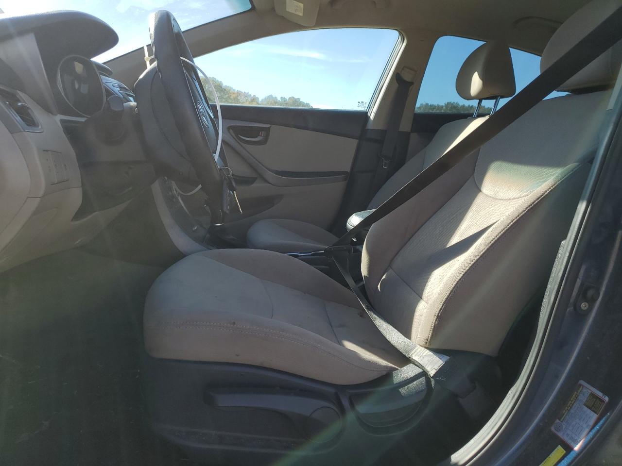 2015 Hyundai Elantra Se Blue vin: KMHDH4AE3FU383599