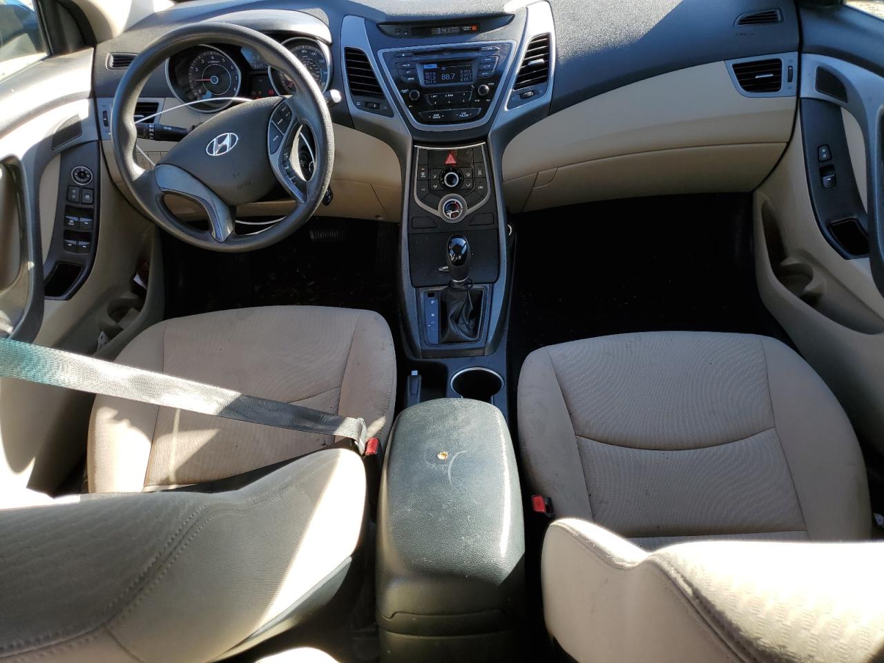 2015 Hyundai Elantra Se Blue vin: KMHDH4AE3FU383599