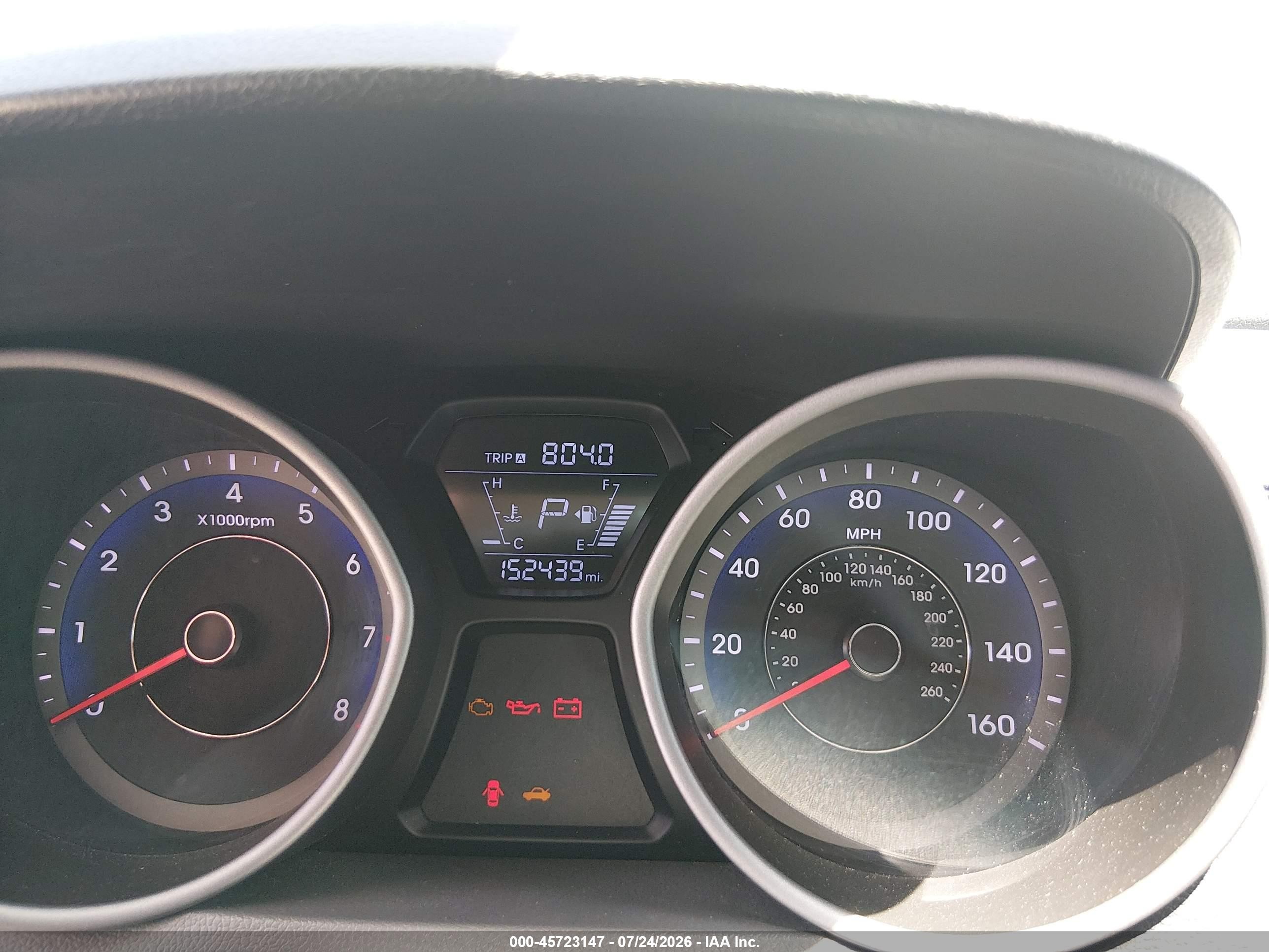 2015 Hyundai Elantra Se Silver vin: KMHDH4AE3FU389452