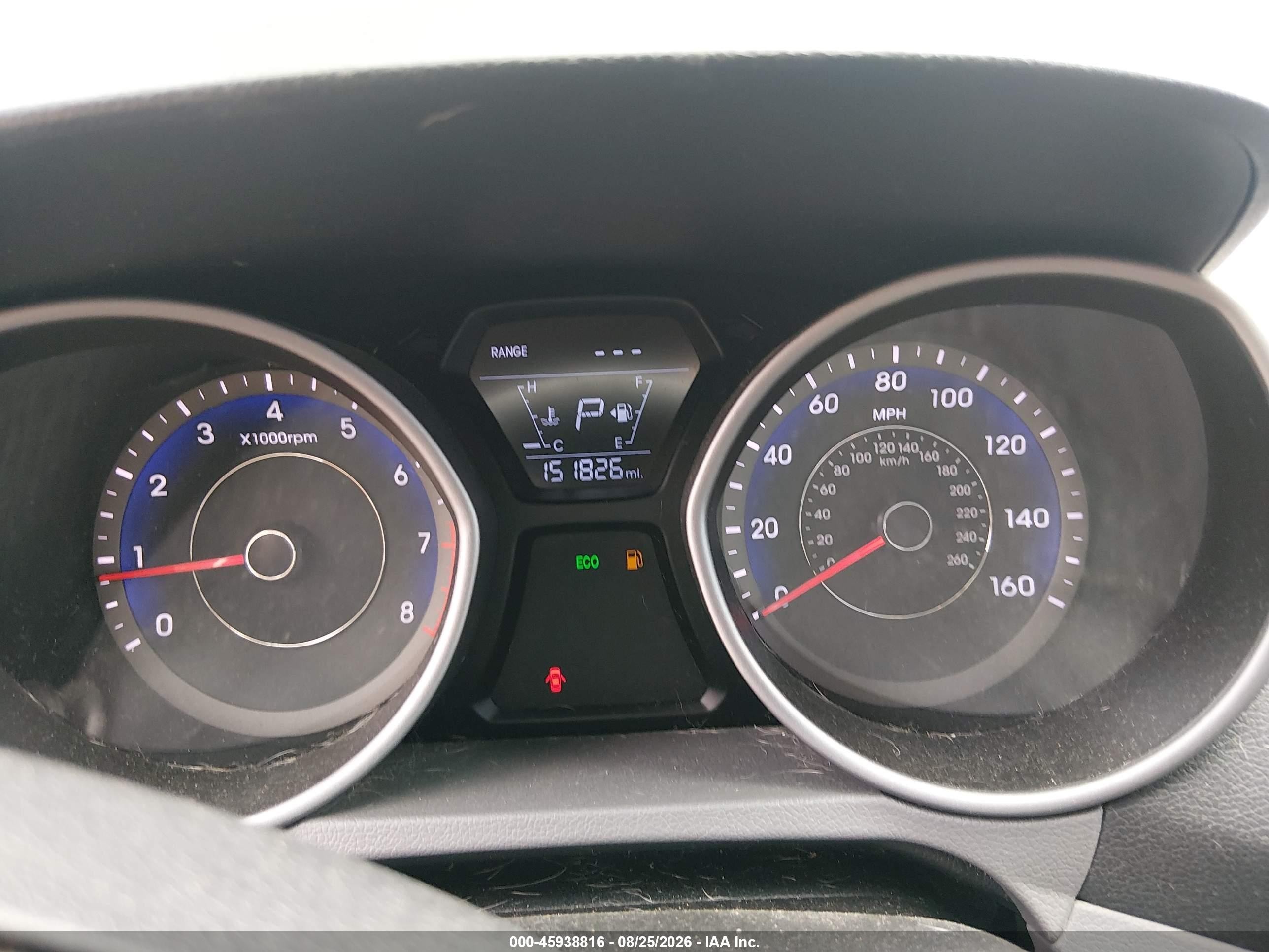 2015 Hyundai Elantra Se Красный vin: KMHDH4AE3FU411742