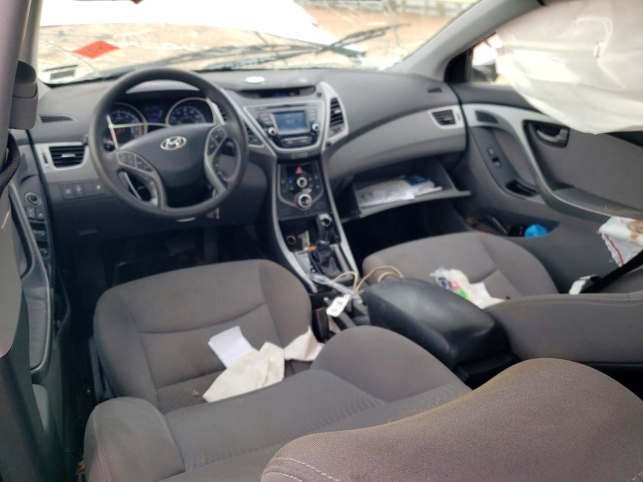 2015 Hyundai Elantra Se Silver vin: KMHDH4AE3FU421025