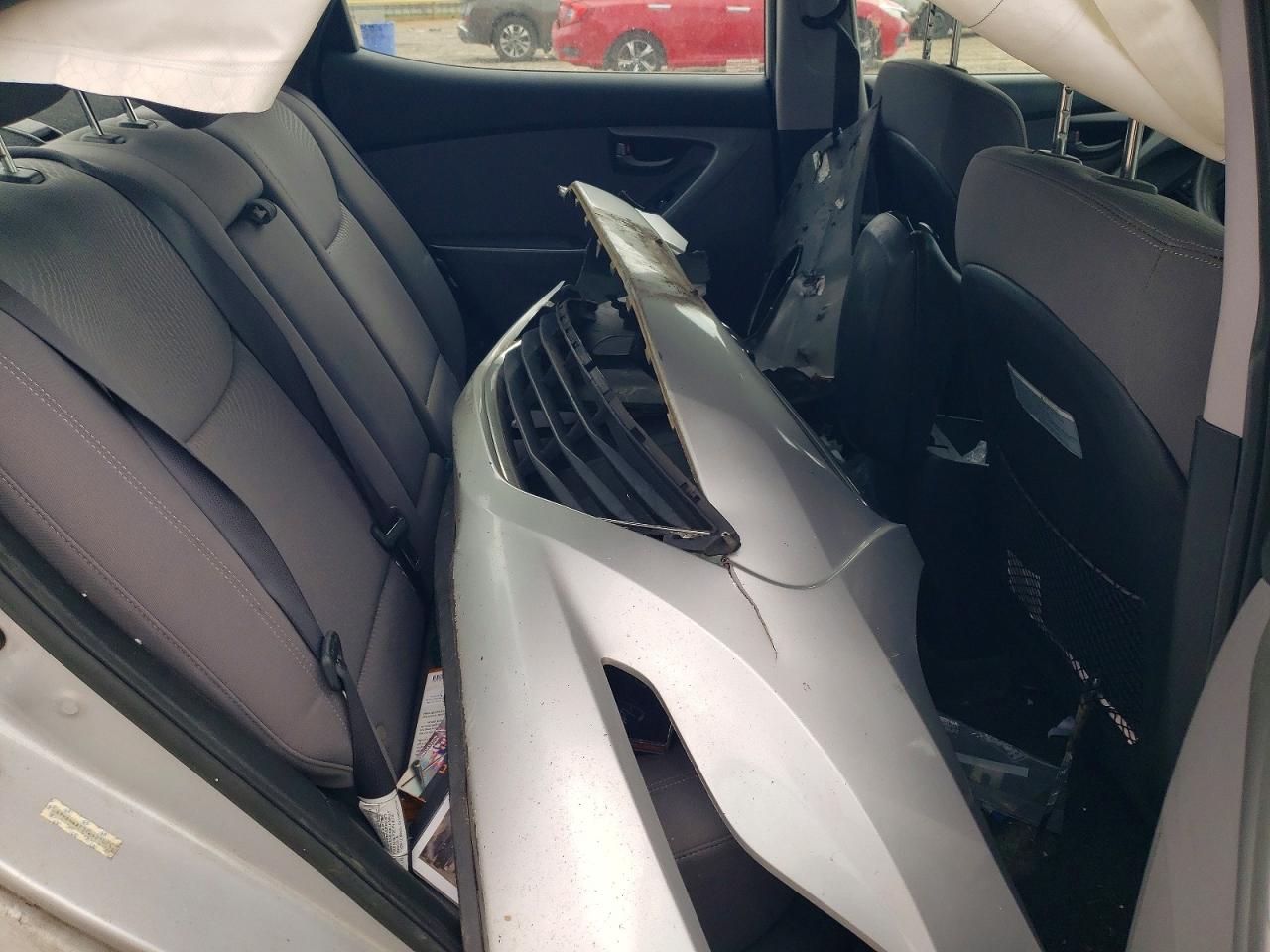 2015 Hyundai Elantra Se Silver vin: KMHDH4AE3FU421025