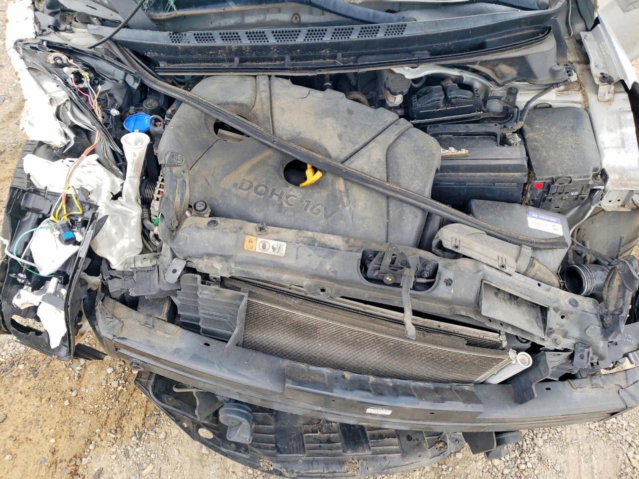 2015 Hyundai Elantra Se Silver vin: KMHDH4AE3FU421025