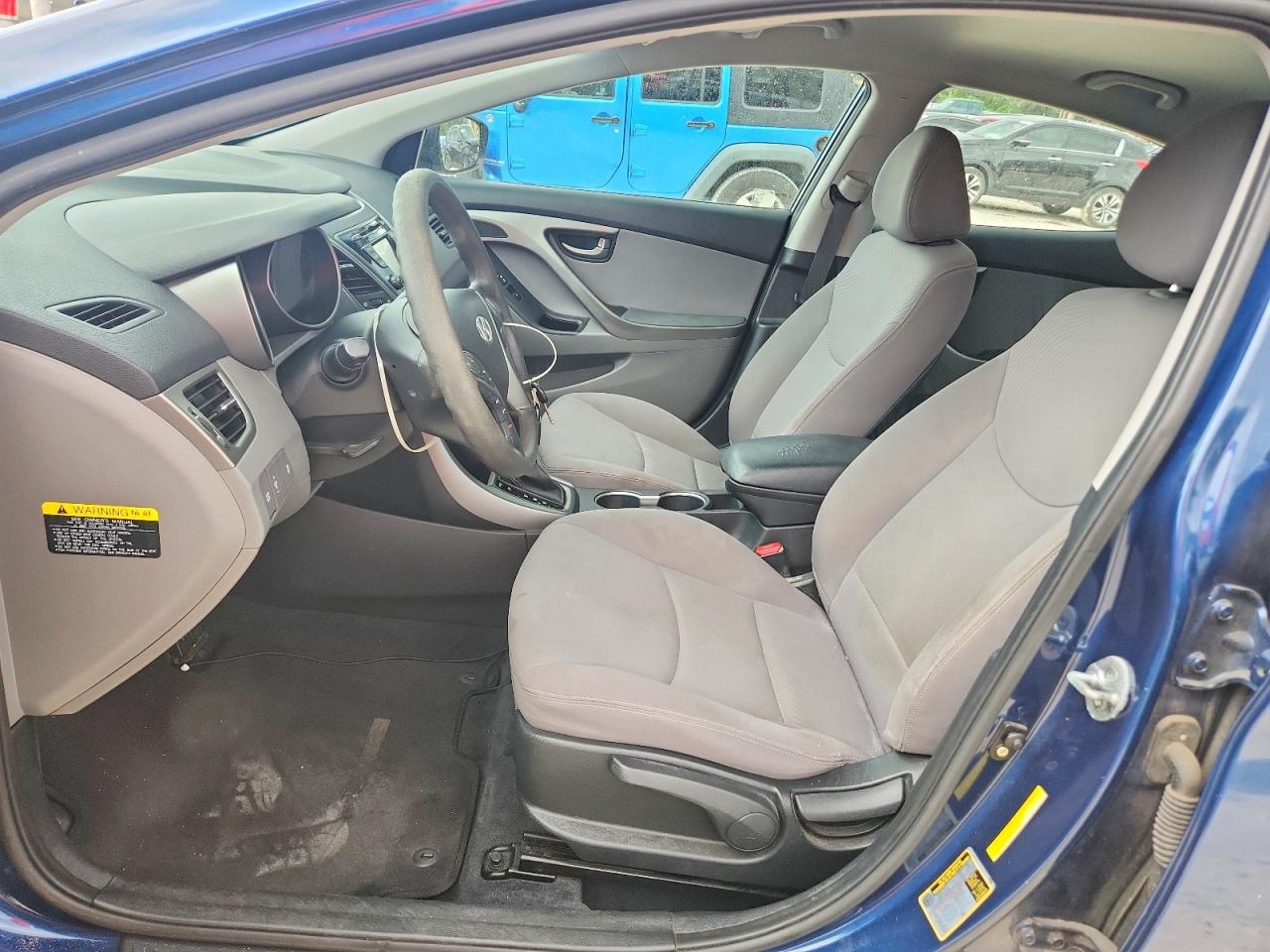 2015 Hyundai Elantra Se Blue vin: KMHDH4AE3FU452114