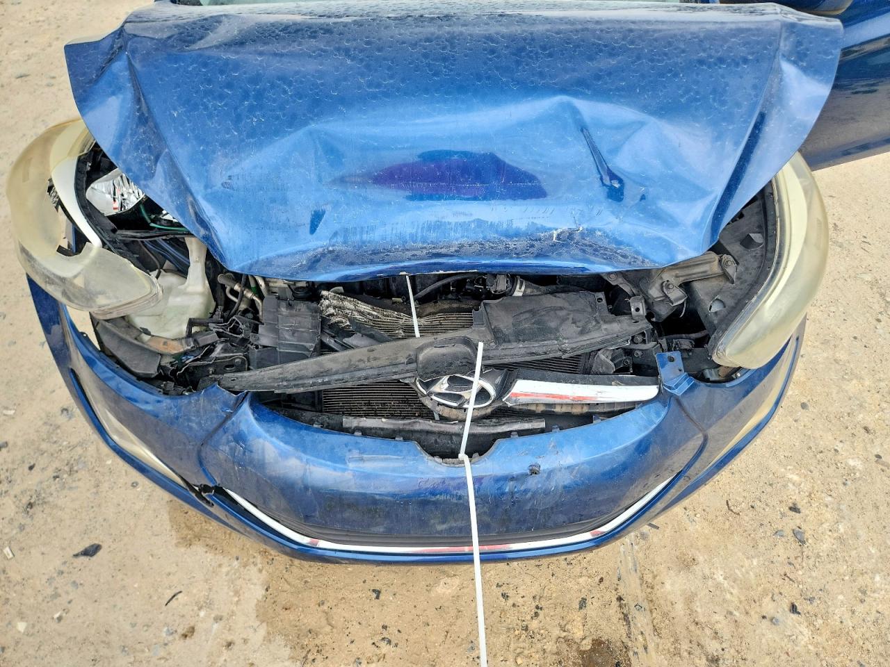 2015 Hyundai Elantra Se Blue vin: KMHDH4AE3FU452114