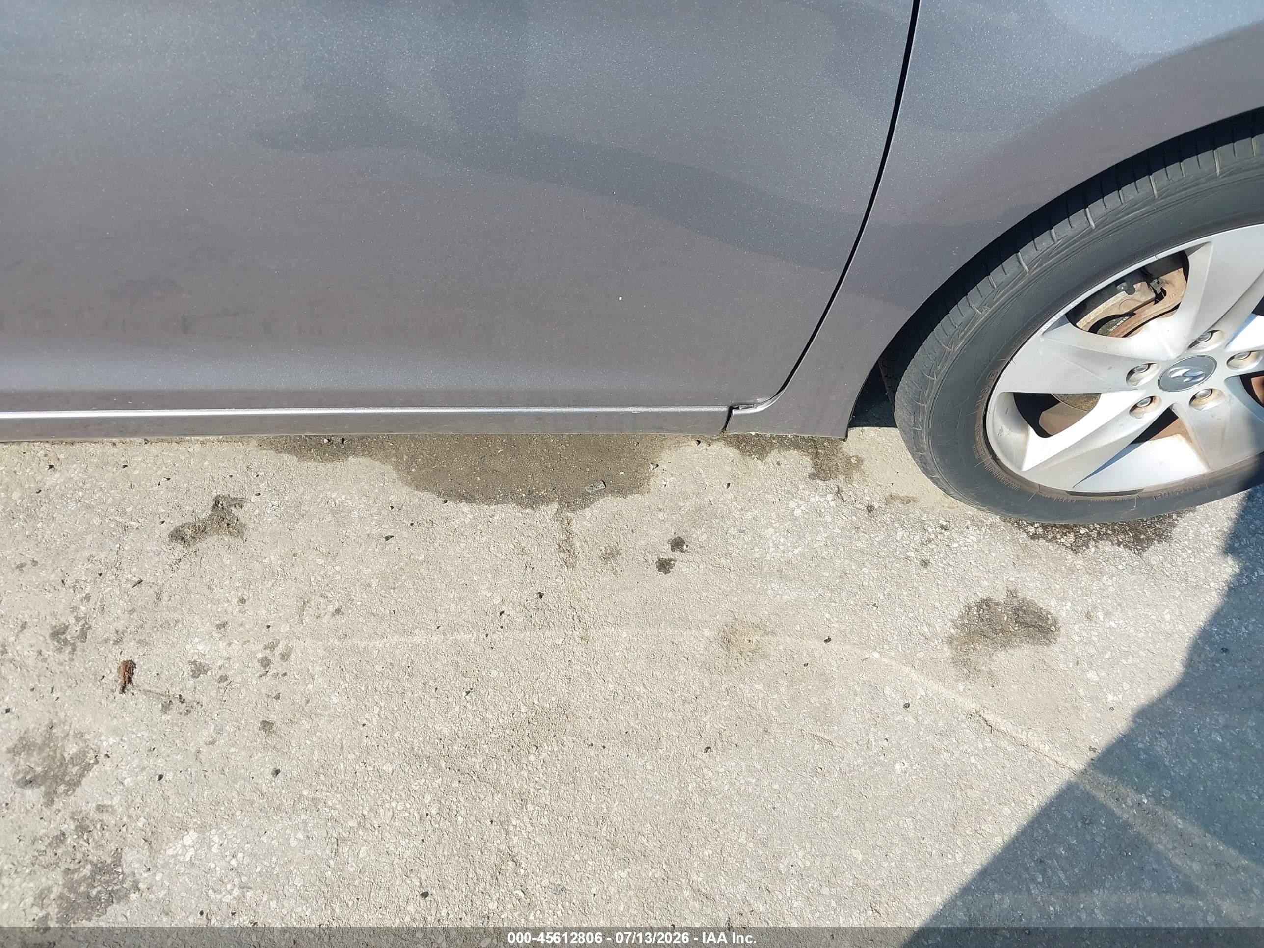 2011 Hyundai Elantra Gls (ulsan Plant) Gray vin: KMHDH4AE4BU093768