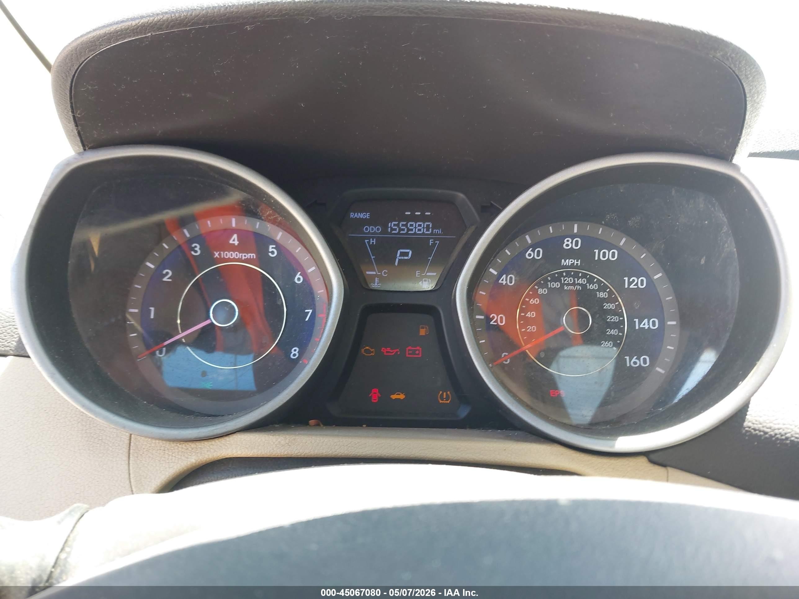 2011 Hyundai Elantra Gls (ulsan Plant) Красный vin: KMHDH4AE4BU098890