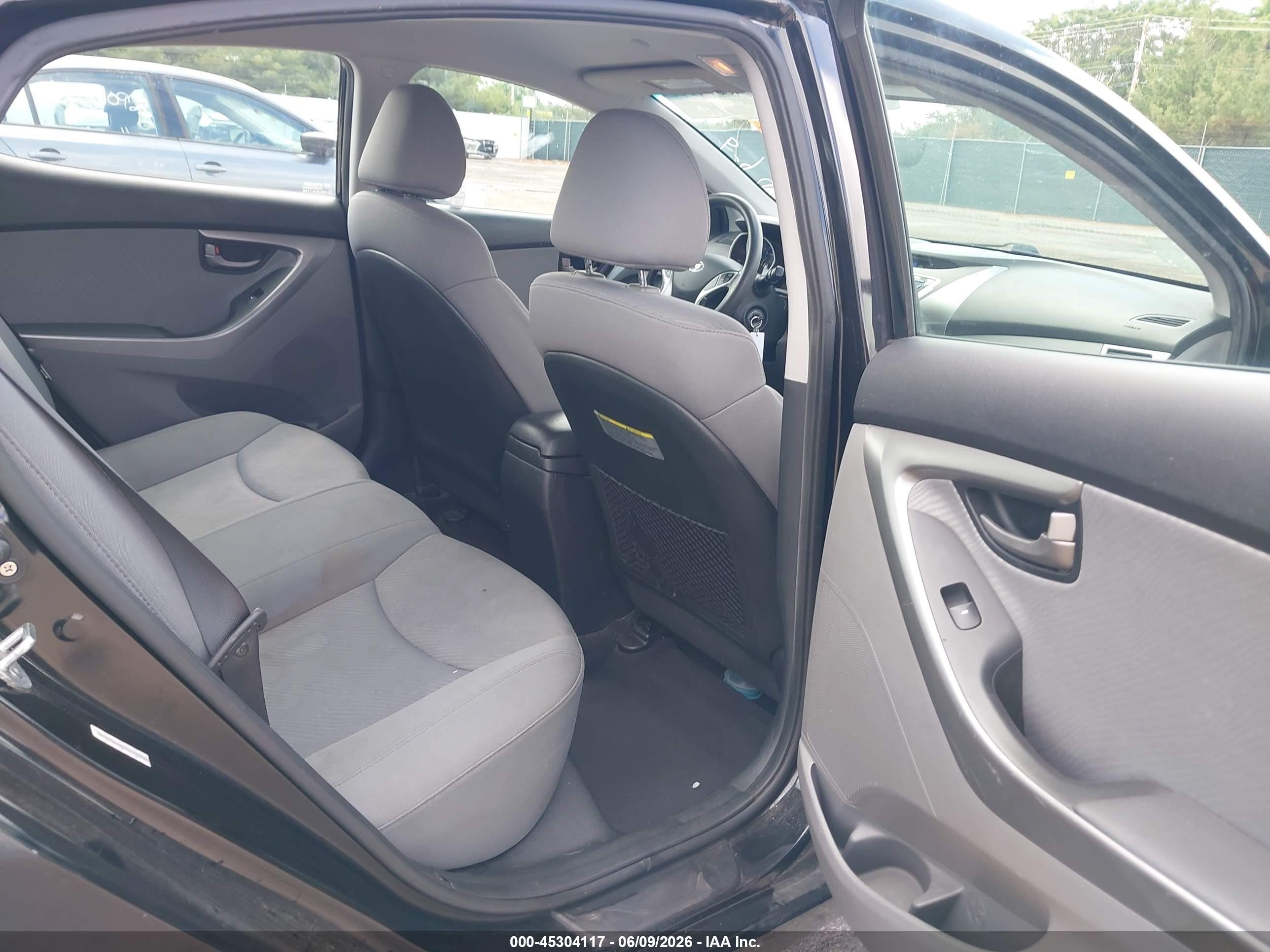 2011 Hyundai Elantra Gls (ulsan Plant) Black vin: KMHDH4AE4BU106020