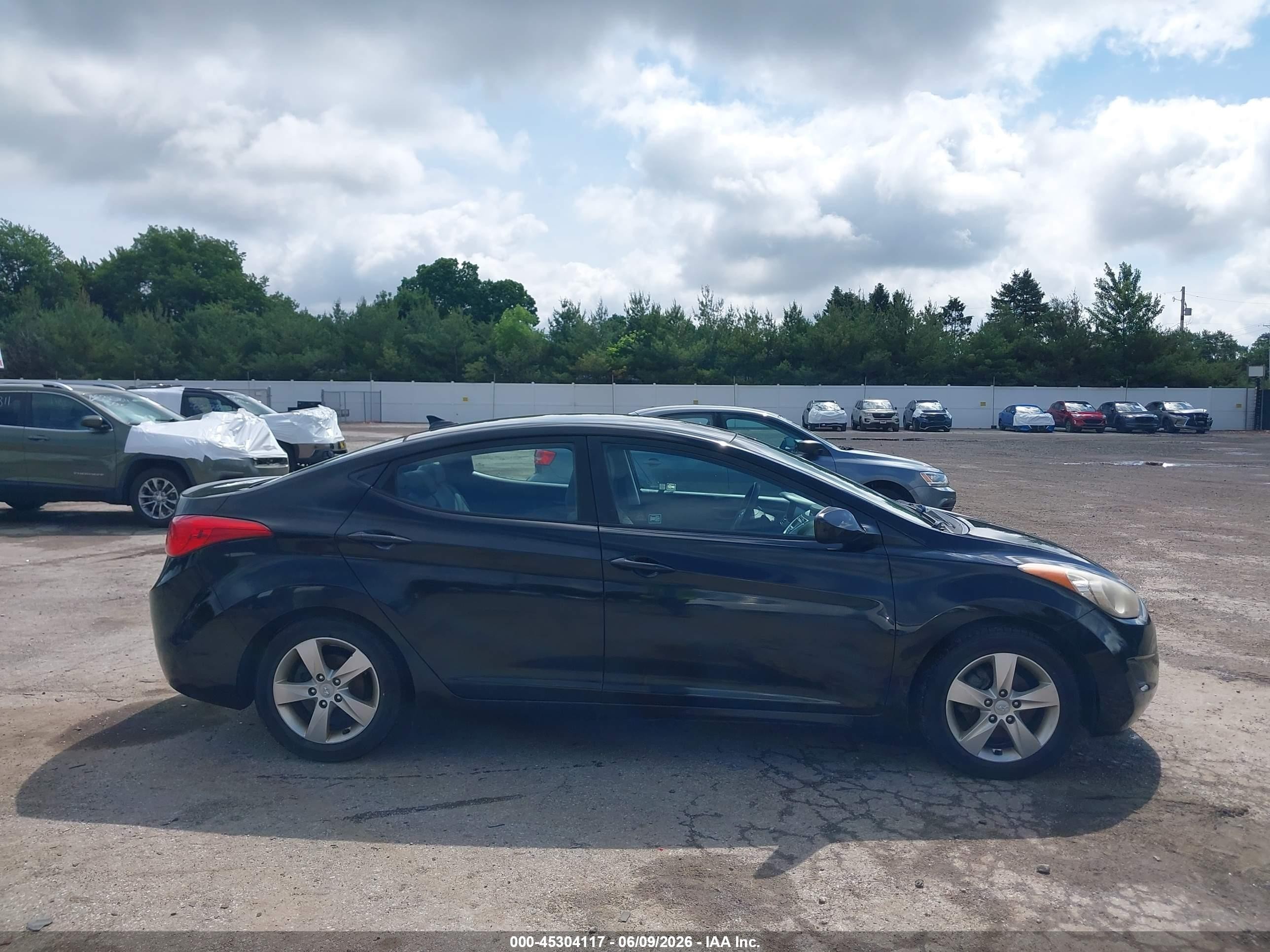 2011 Hyundai Elantra Gls (ulsan Plant) Black vin: KMHDH4AE4BU106020