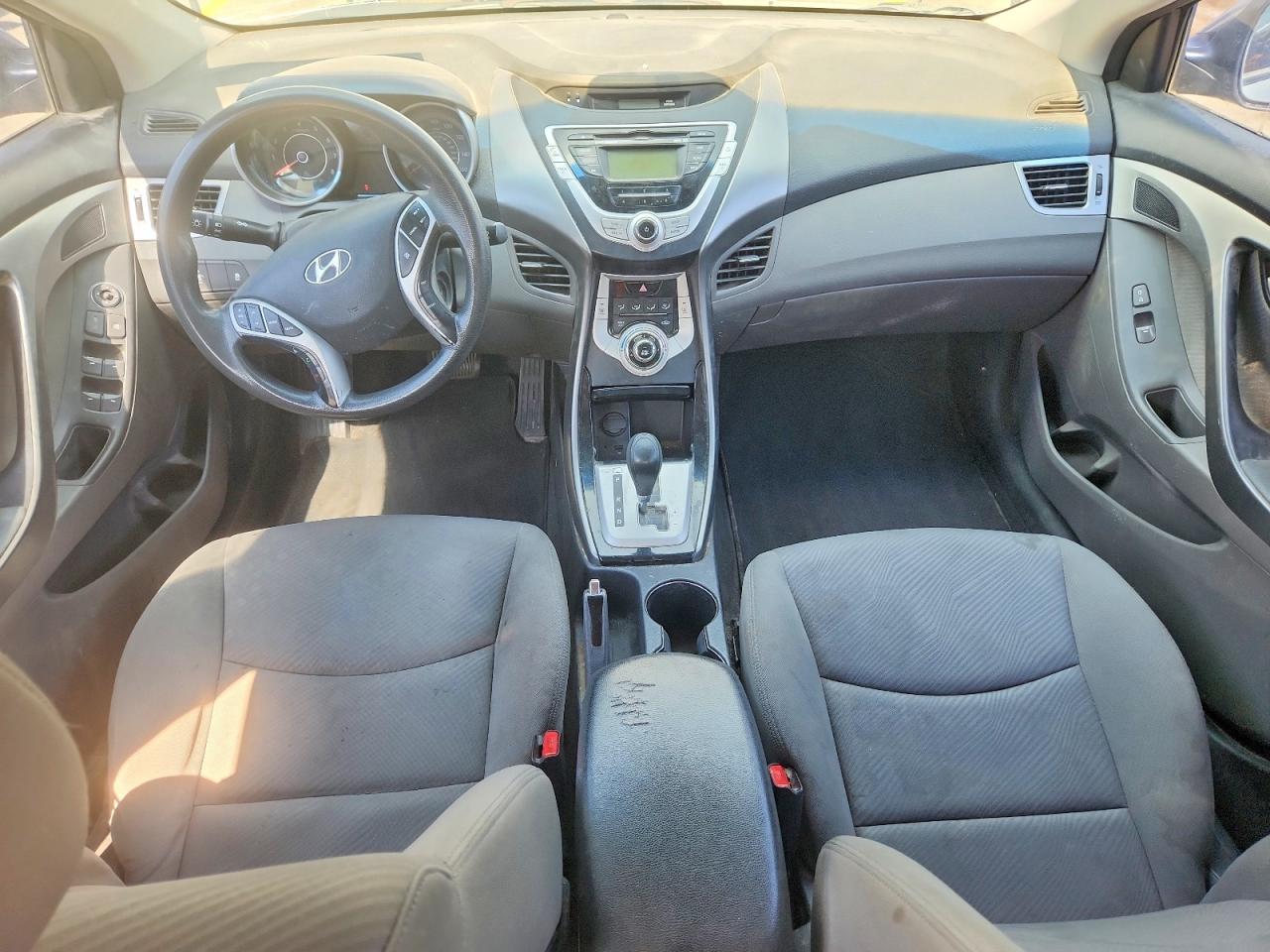 2011 Hyundai Elantra Gls Gray vin: KMHDH4AE4BU107796