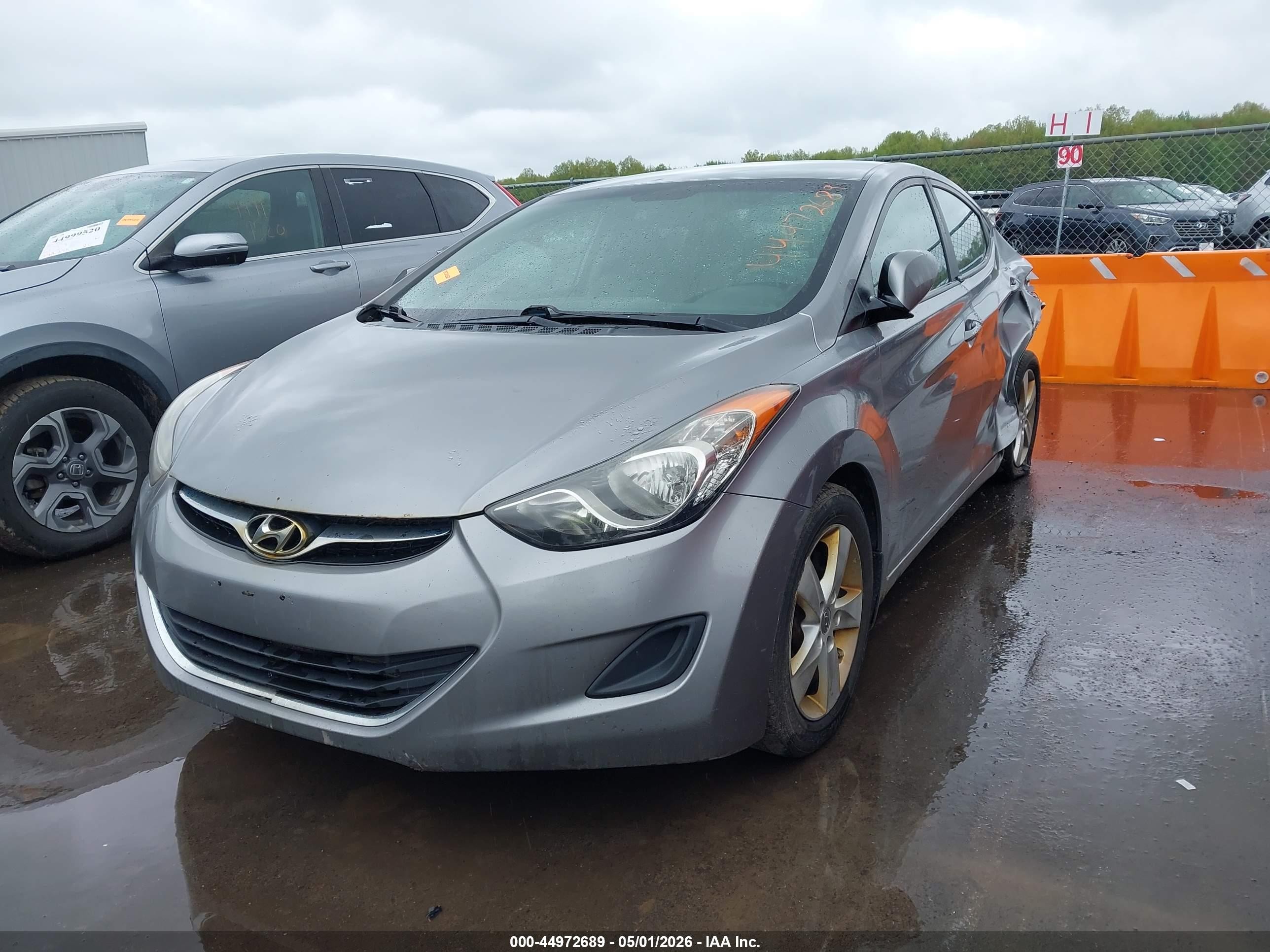 2011 Hyundai Elantra Gls (ulsan Plant) Silver vin: KMHDH4AE4BU111945