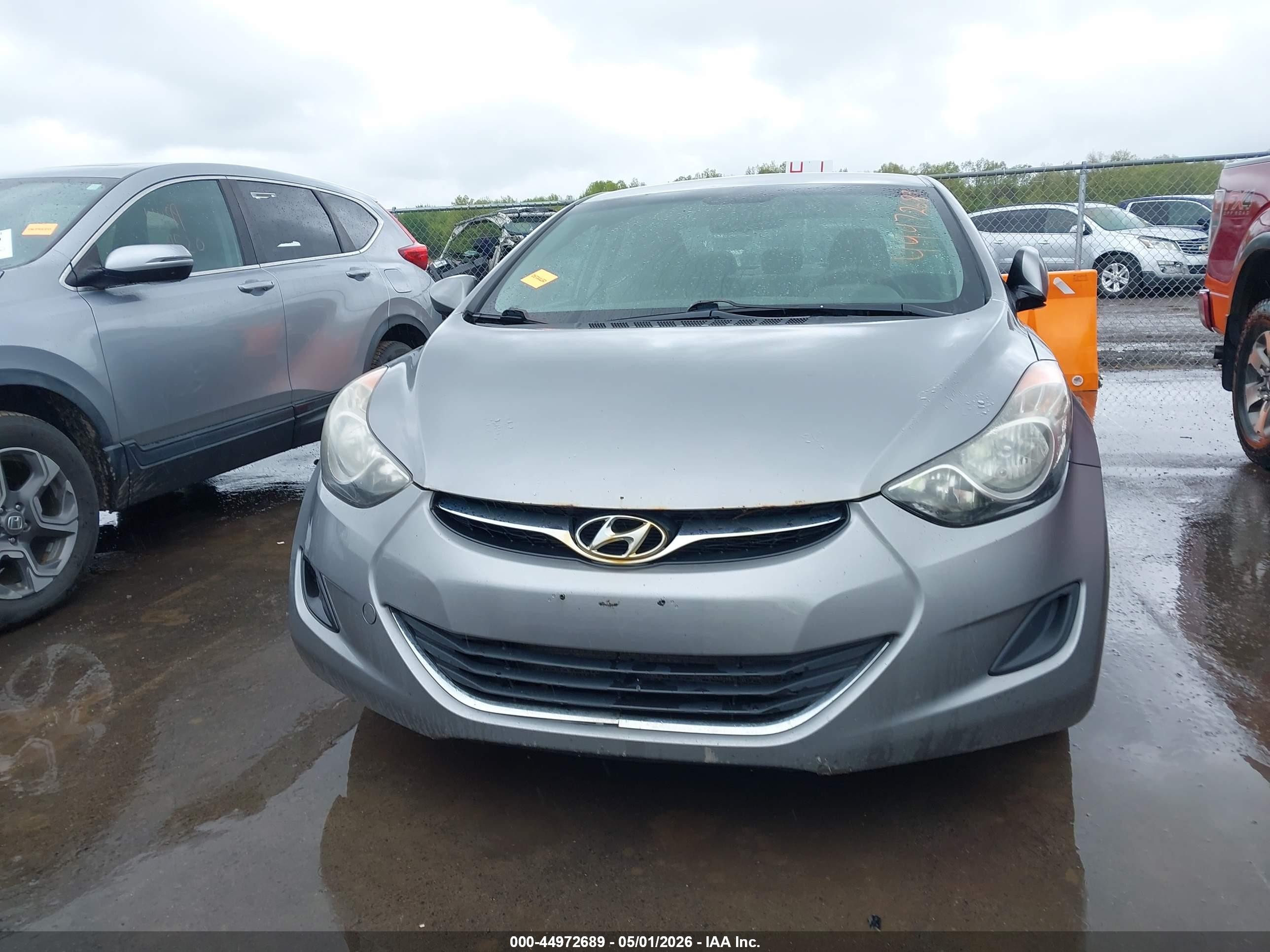 2011 Hyundai Elantra Gls (ulsan Plant) Silver vin: KMHDH4AE4BU111945