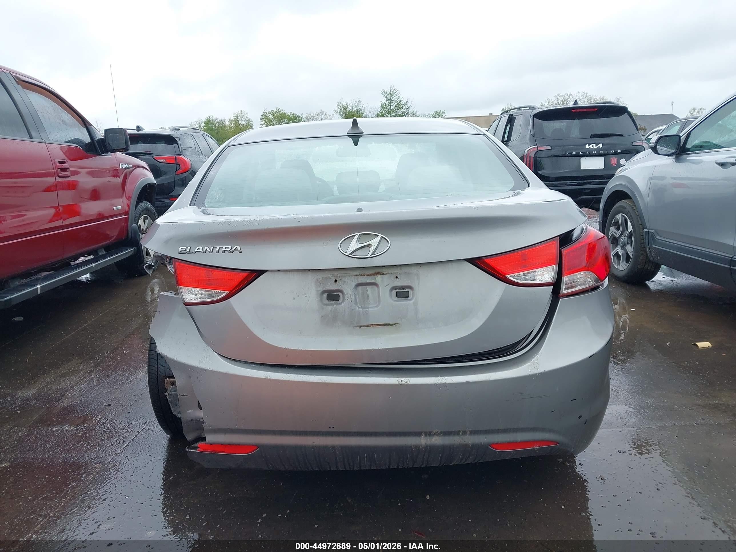 2011 Hyundai Elantra Gls (ulsan Plant) Silver vin: KMHDH4AE4BU111945