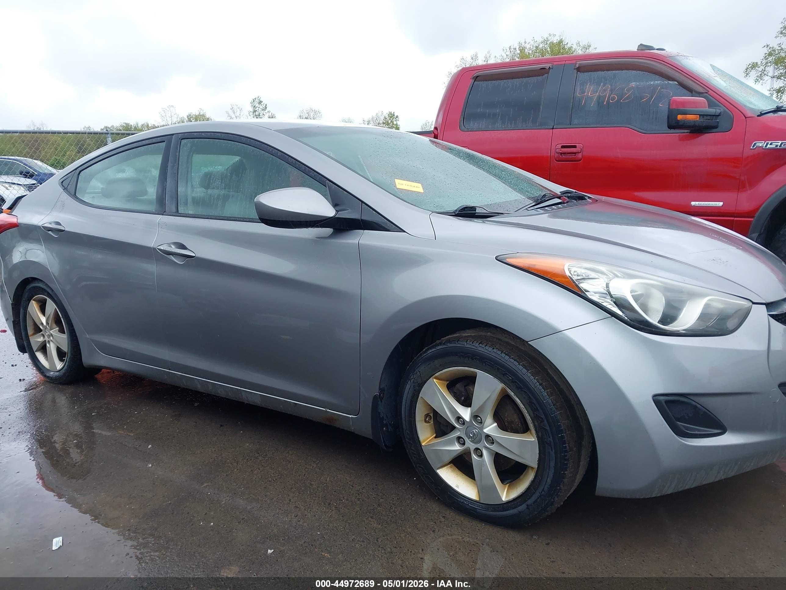 2011 Hyundai Elantra Gls (ulsan Plant) Silver vin: KMHDH4AE4BU111945