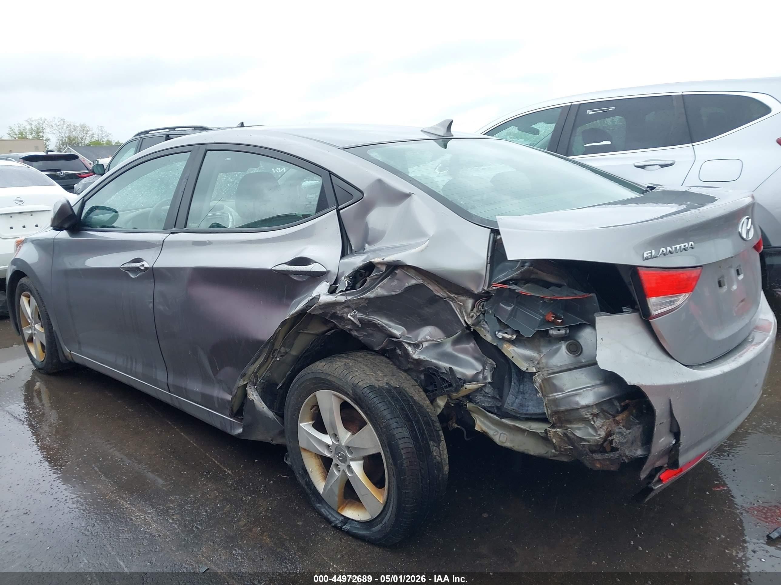2011 Hyundai Elantra Gls (ulsan Plant) Silver vin: KMHDH4AE4BU111945