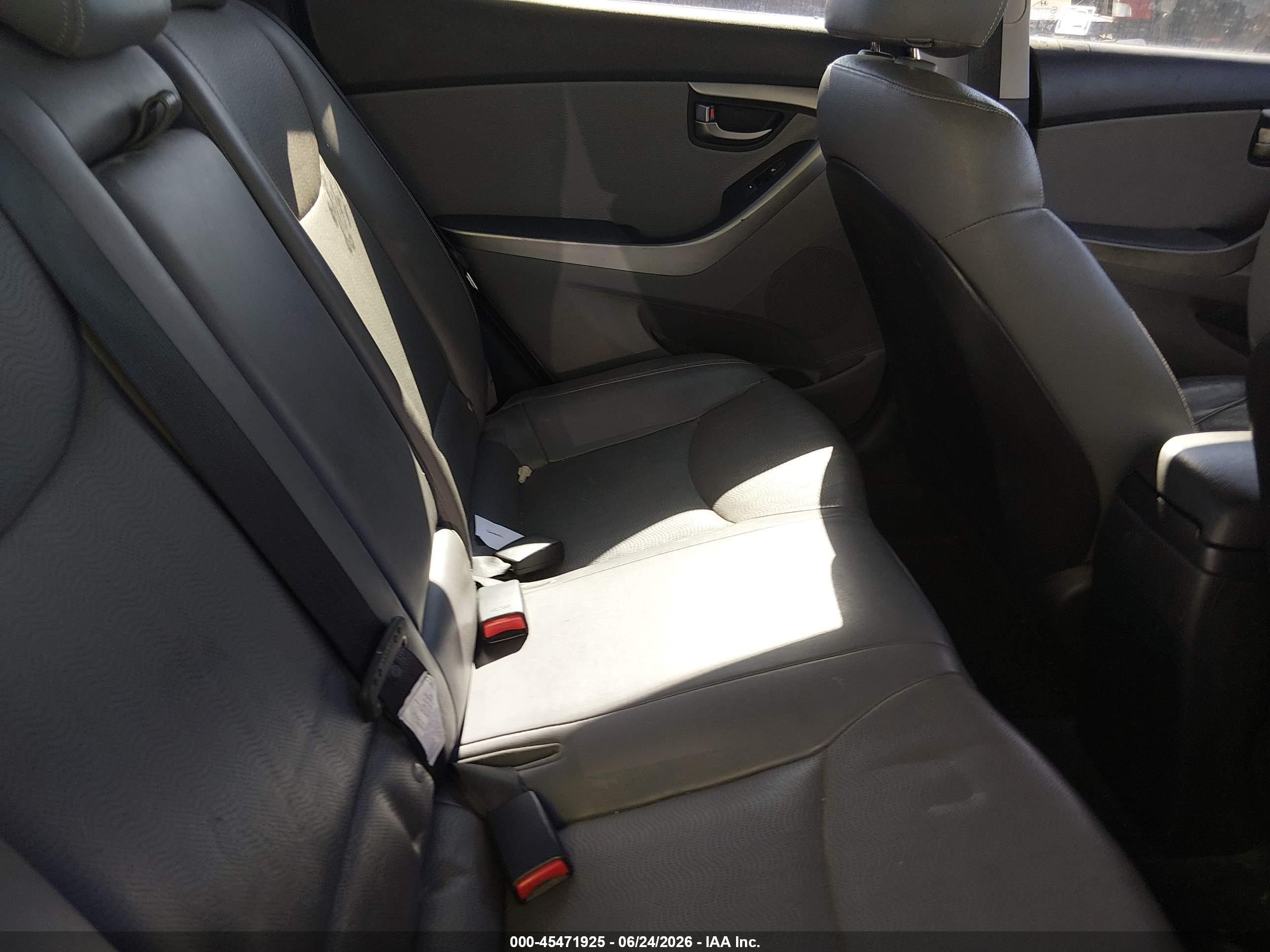 2011 Hyundai Elantra Limited (ulsan Plant) Black vin: KMHDH4AE4BU120029