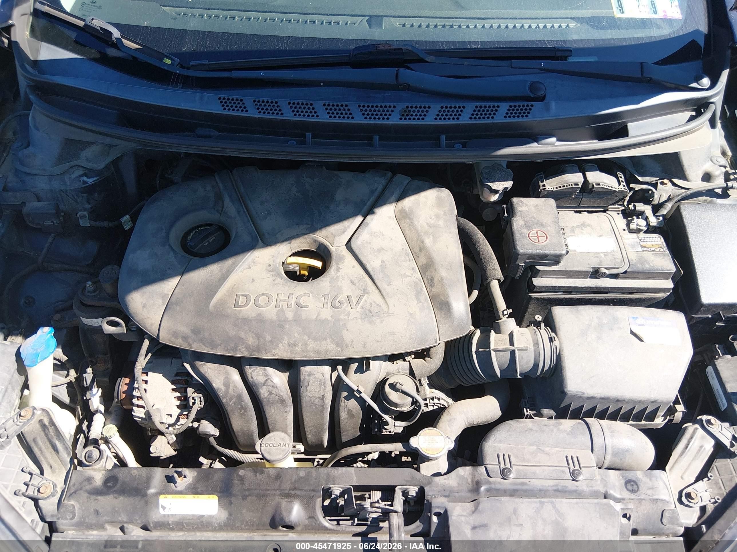 2011 Hyundai Elantra Limited (ulsan Plant) Black vin: KMHDH4AE4BU120029