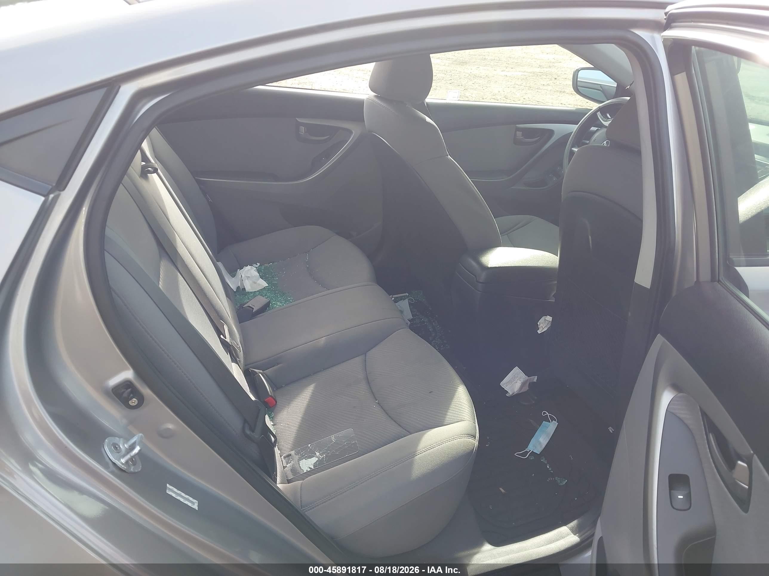 2011 Hyundai Elantra Gls (ulsan Plant) Silver vin: KMHDH4AE4BU131757