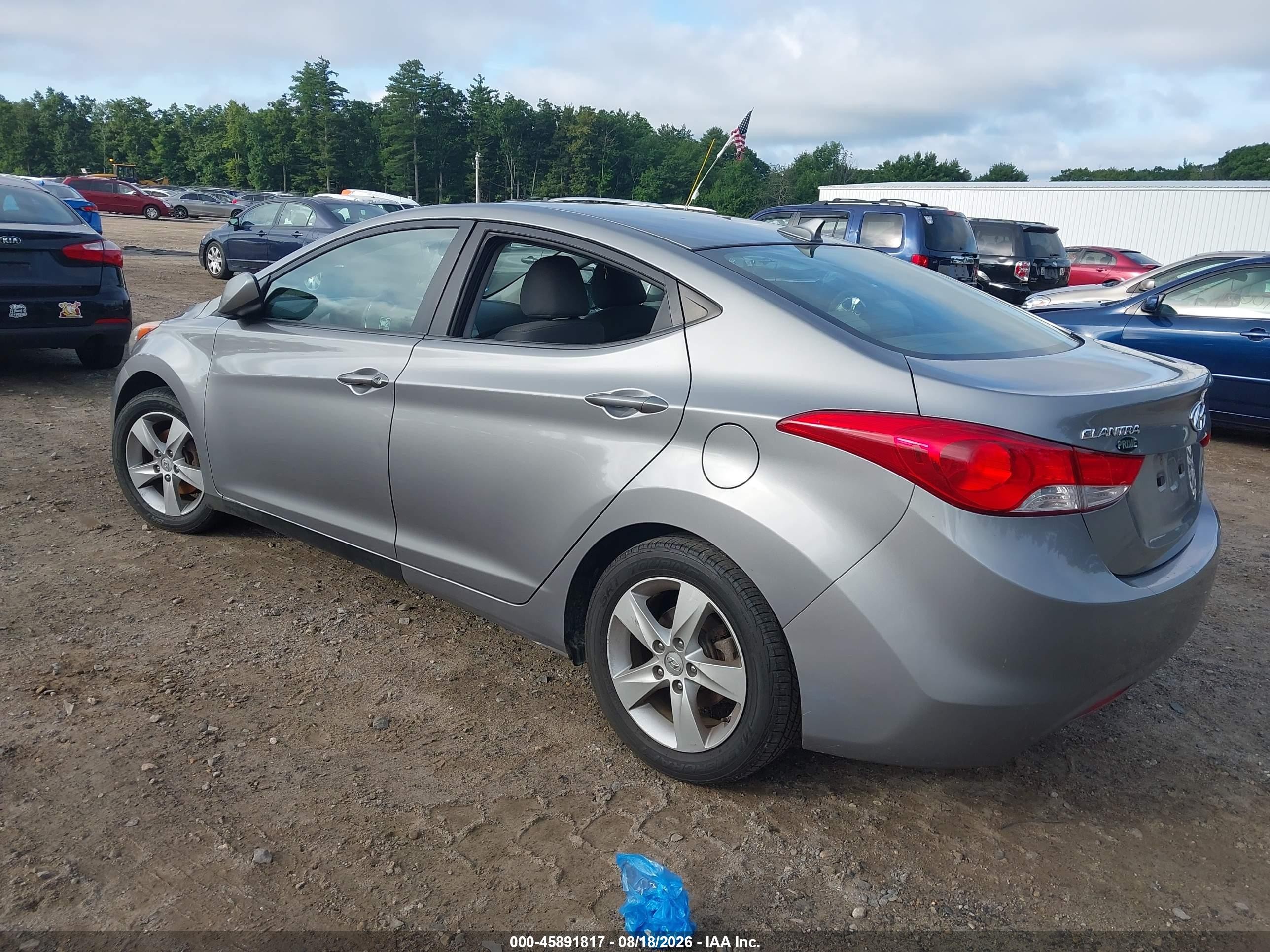 2011 Hyundai Elantra Gls (ulsan Plant) Silver vin: KMHDH4AE4BU131757