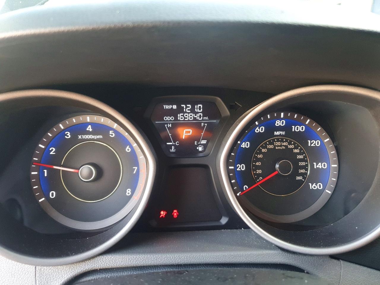 2011 Hyundai Elantra Gls Black vin: KMHDH4AE4BU132424