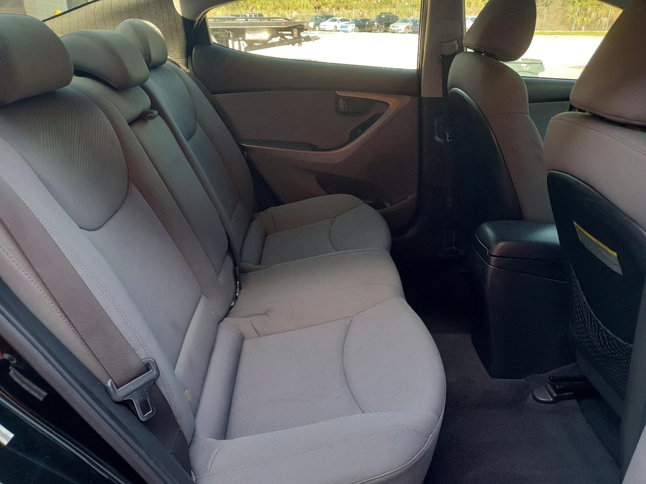 2011 Hyundai Elantra Gls Black vin: KMHDH4AE4BU132424