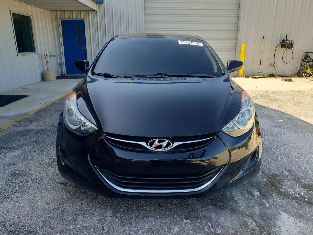 2011 Hyundai Elantra Gls Black vin: KMHDH4AE4BU132424