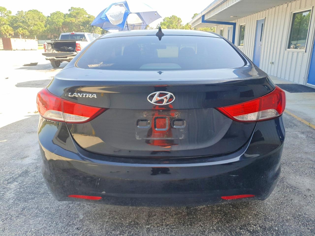 2011 Hyundai Elantra Gls Black vin: KMHDH4AE4BU132424