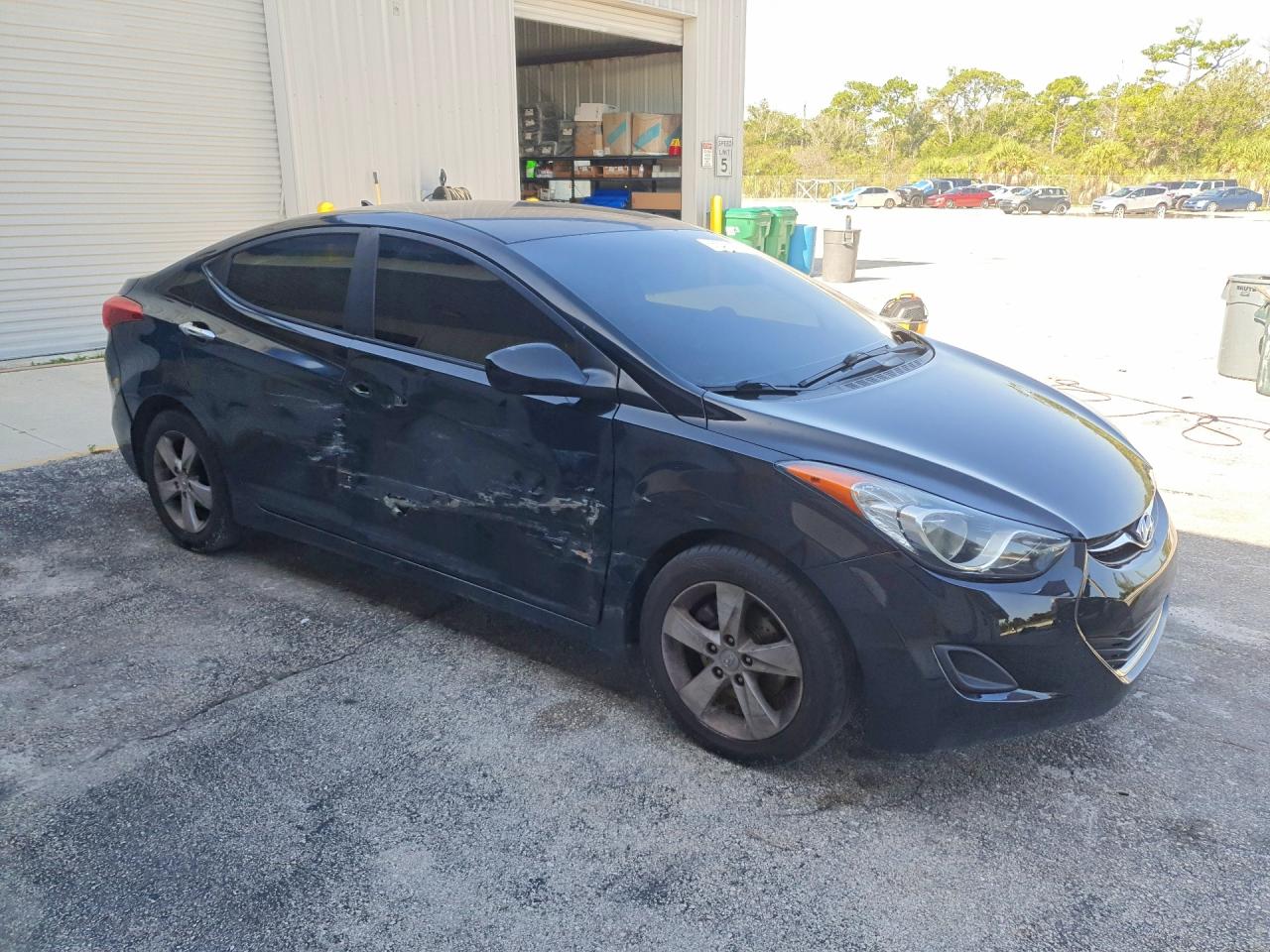 2011 Hyundai Elantra Gls Black vin: KMHDH4AE4BU132424