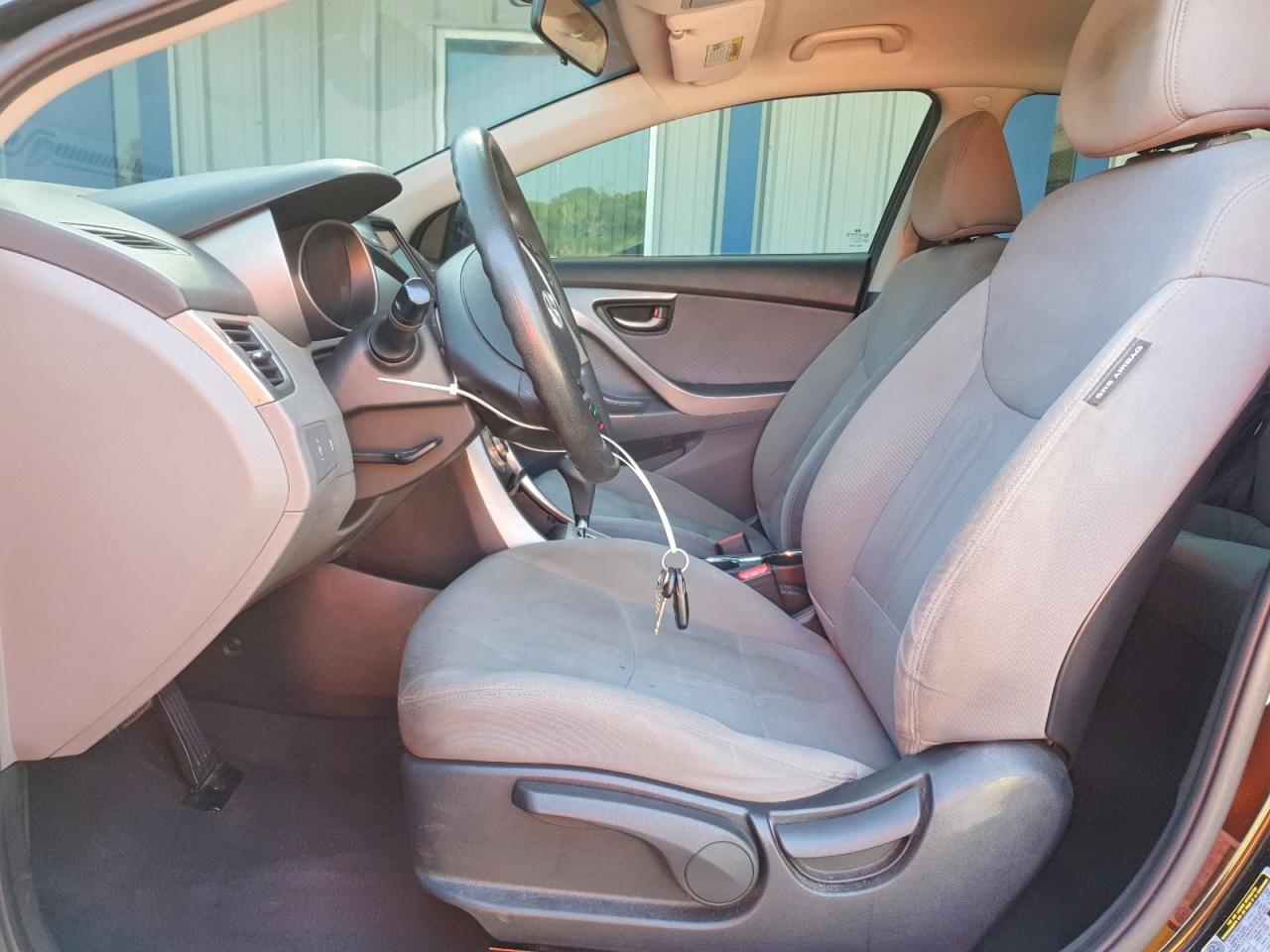 2011 Hyundai Elantra Gls Black vin: KMHDH4AE4BU132424