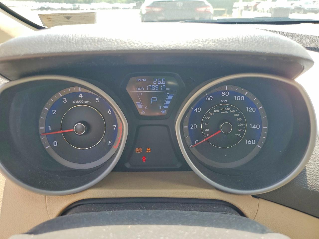 2011 Hyundai Elantra Gls Red vin: KMHDH4AE4BU141138
