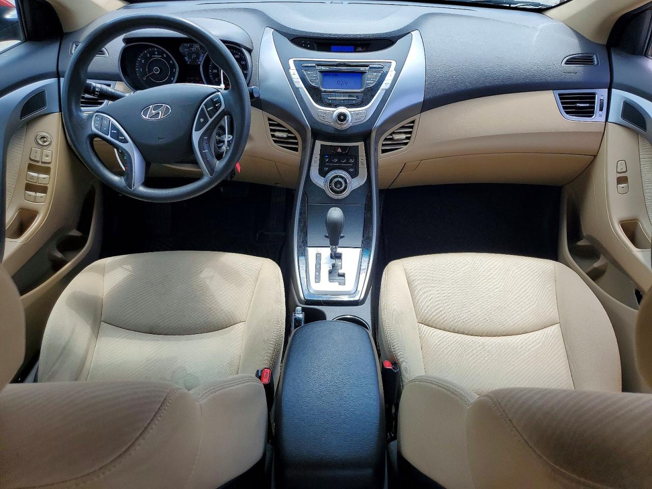 2011 Hyundai Elantra Gls Red vin: KMHDH4AE4BU141138