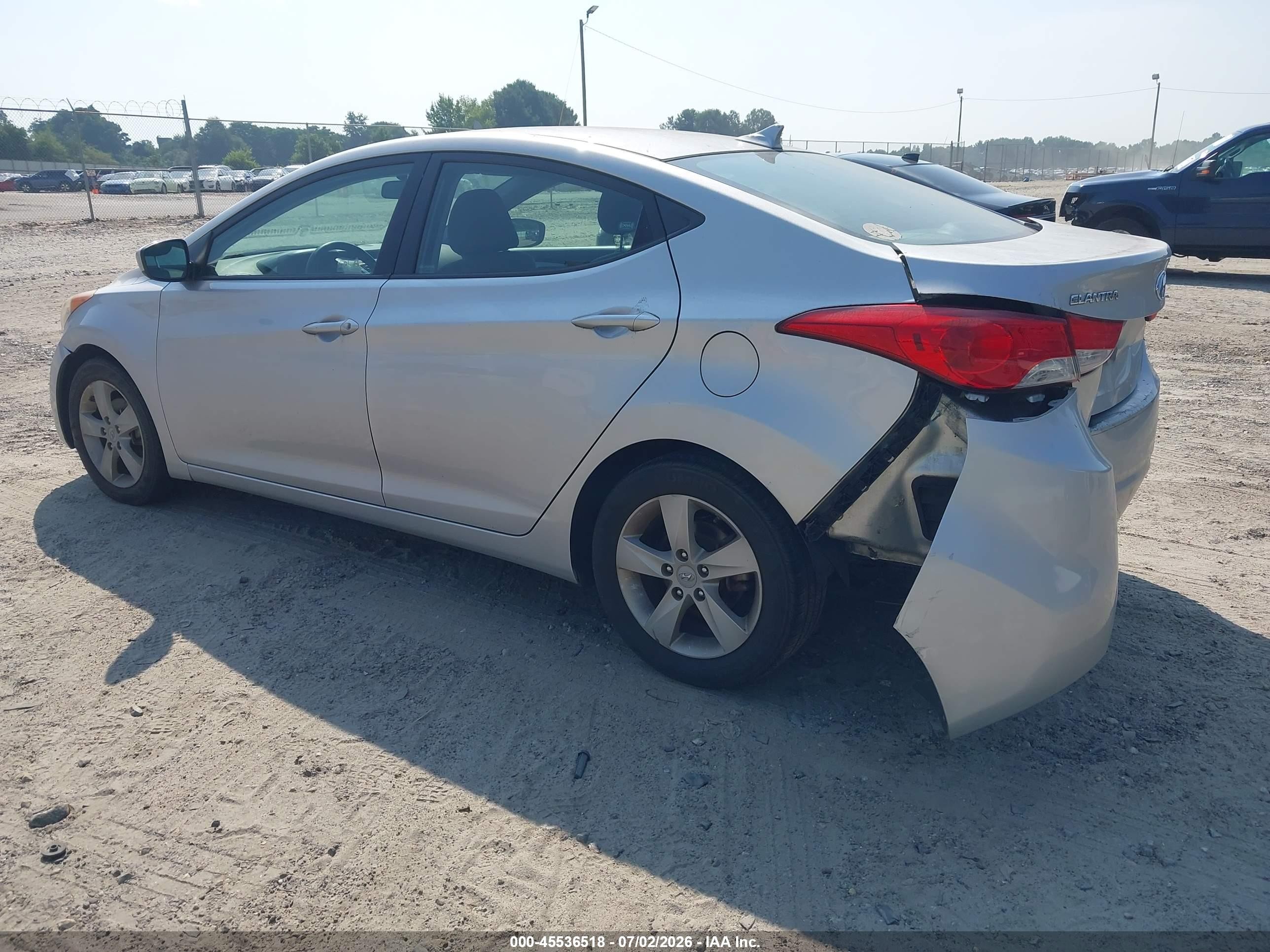 2011 Hyundai Elantra Gls (ulsan Plant) Silver vin: KMHDH4AE4BU147795