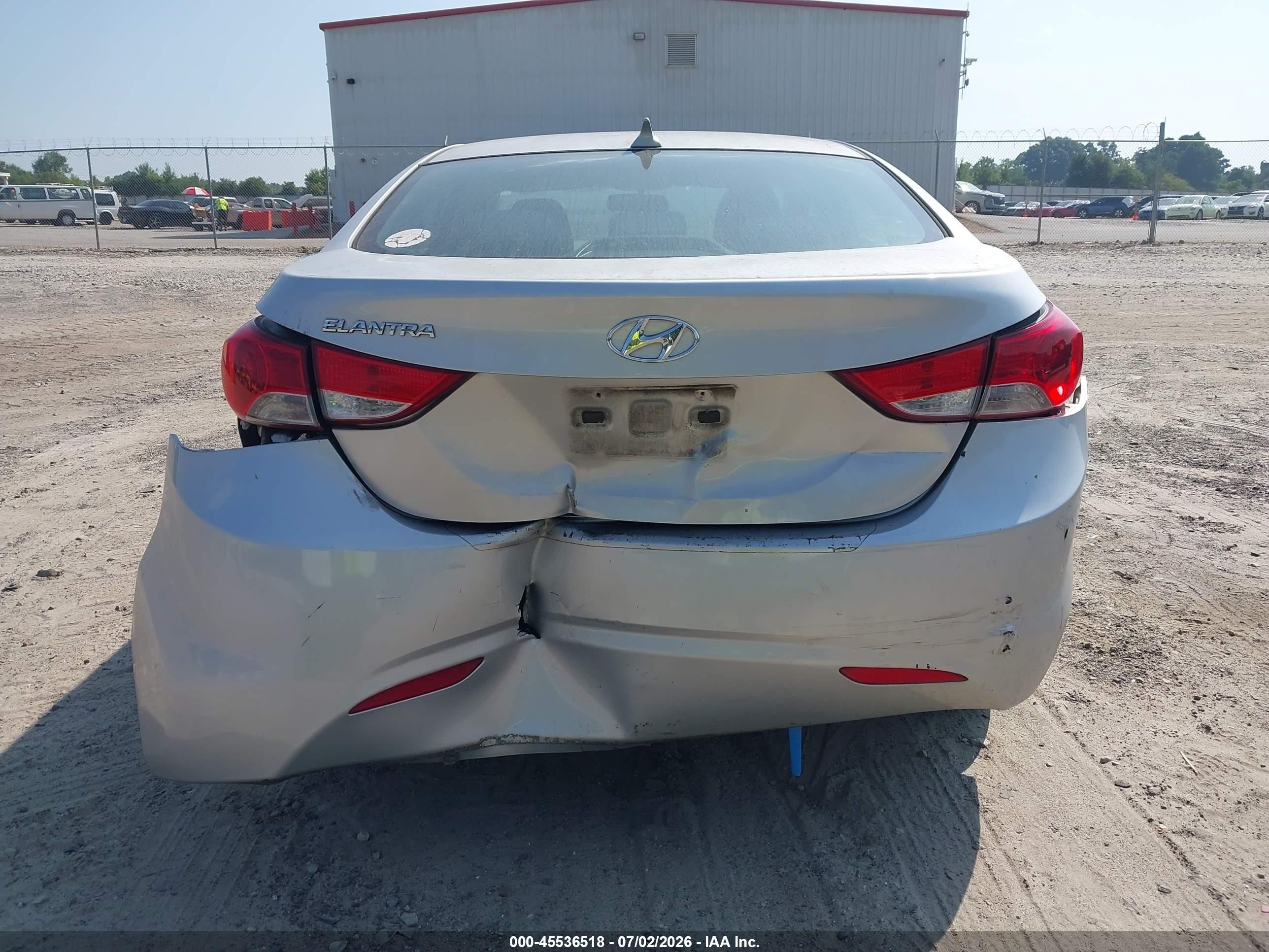 2011 Hyundai Elantra Gls (ulsan Plant) Silver vin: KMHDH4AE4BU147795