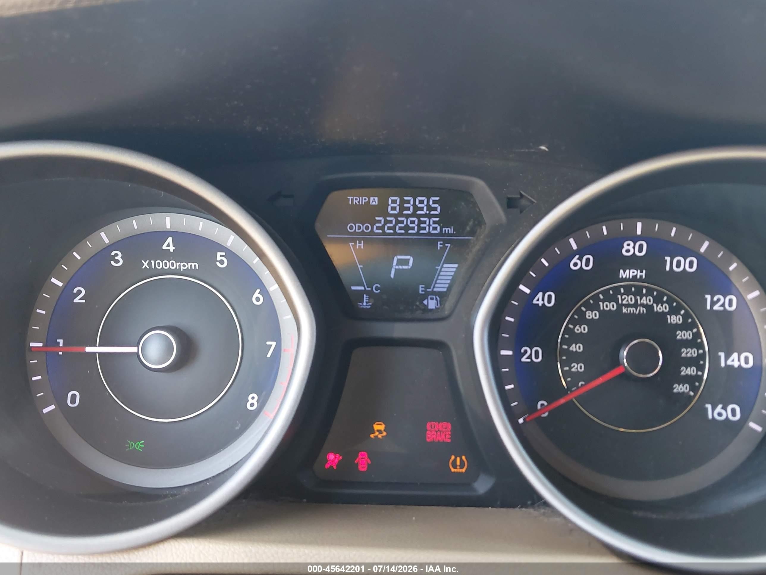 2011 Hyundai Elantra Limited (ulsan Plant) Red vin: KMHDH4AE4BU154293