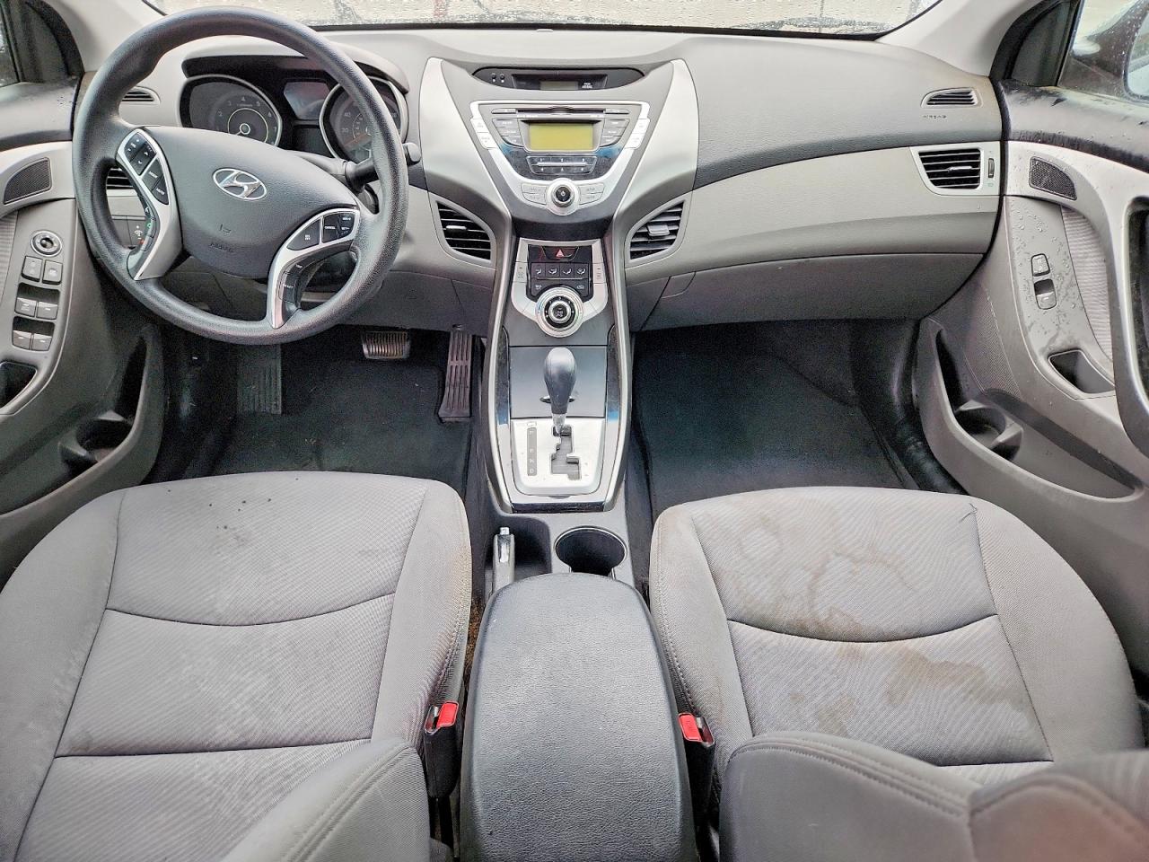 2011 Hyundai Elantra Silver vin: KMHDH4AE4BU162359