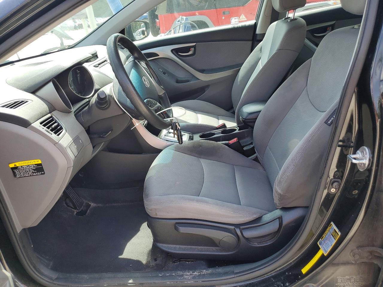 2011 Hyundai Elantra Gls Black vin: KMHDH4AE4BU162779