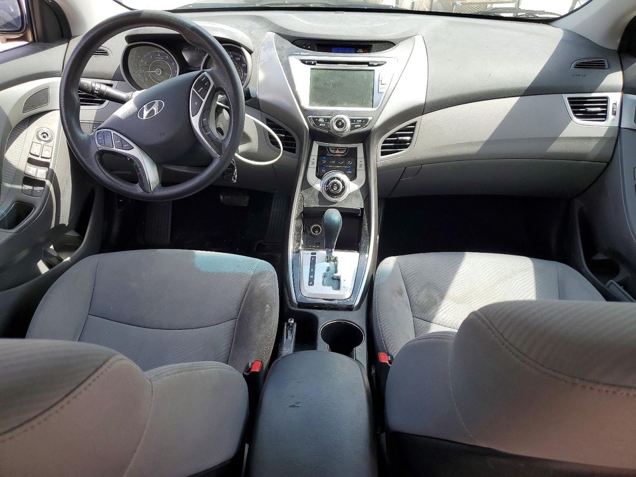 2011 Hyundai Elantra Gls Black vin: KMHDH4AE4BU162779