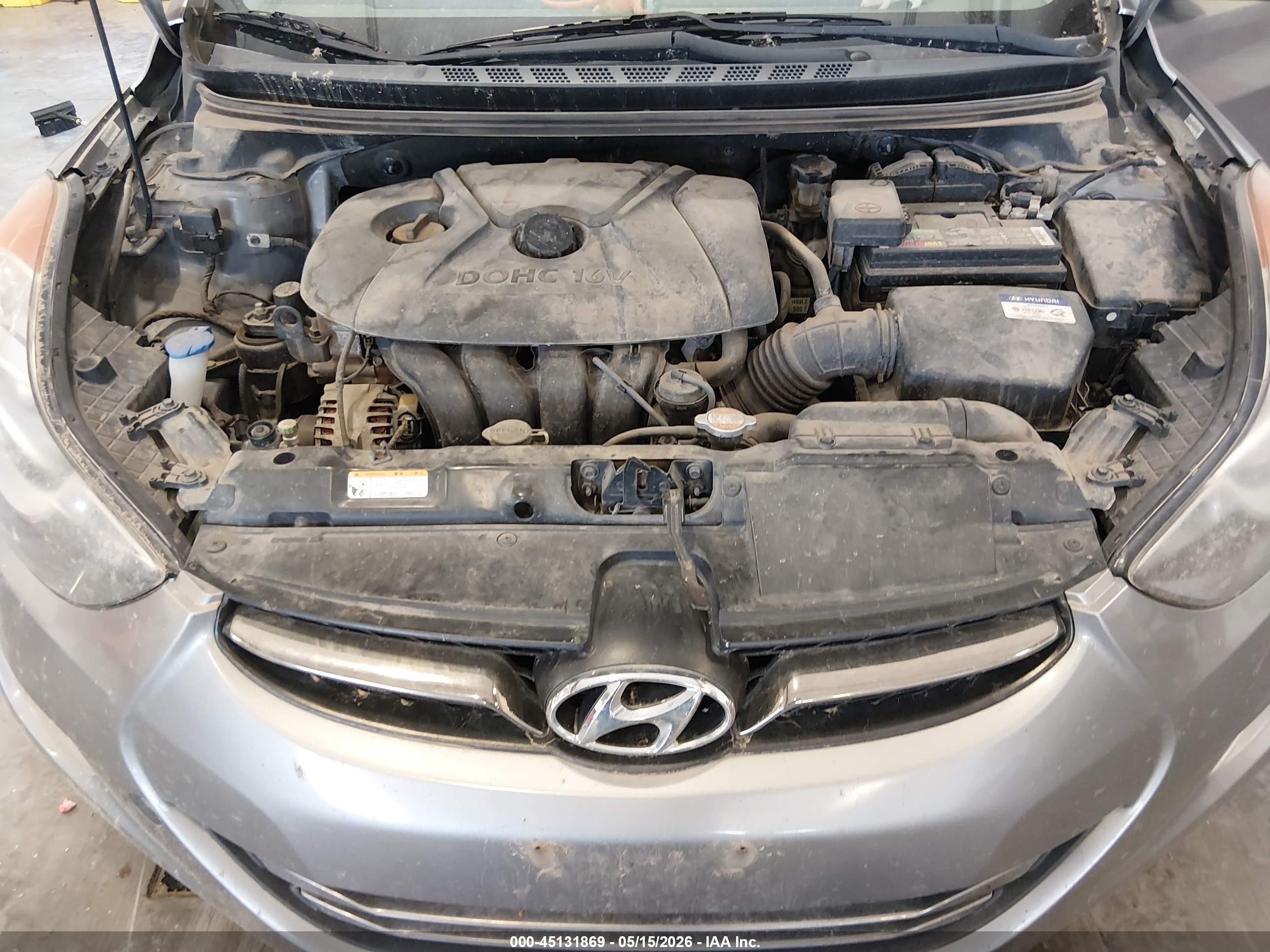 2012 Hyundai Elantra Limited (ulsan Plant) Silver vin: KMHDH4AE4CU193645