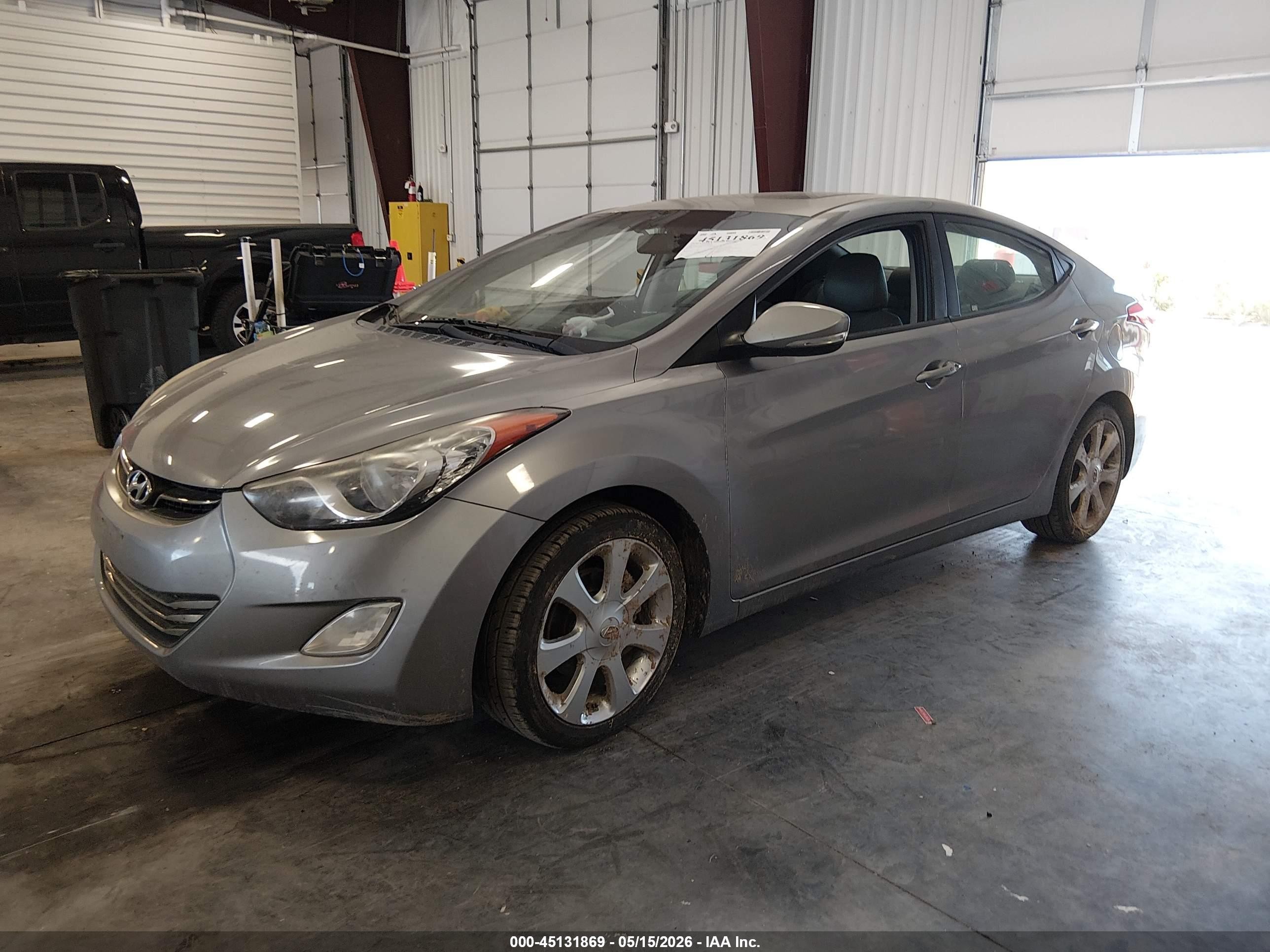 2012 Hyundai Elantra Limited (ulsan Plant) Silver vin: KMHDH4AE4CU193645