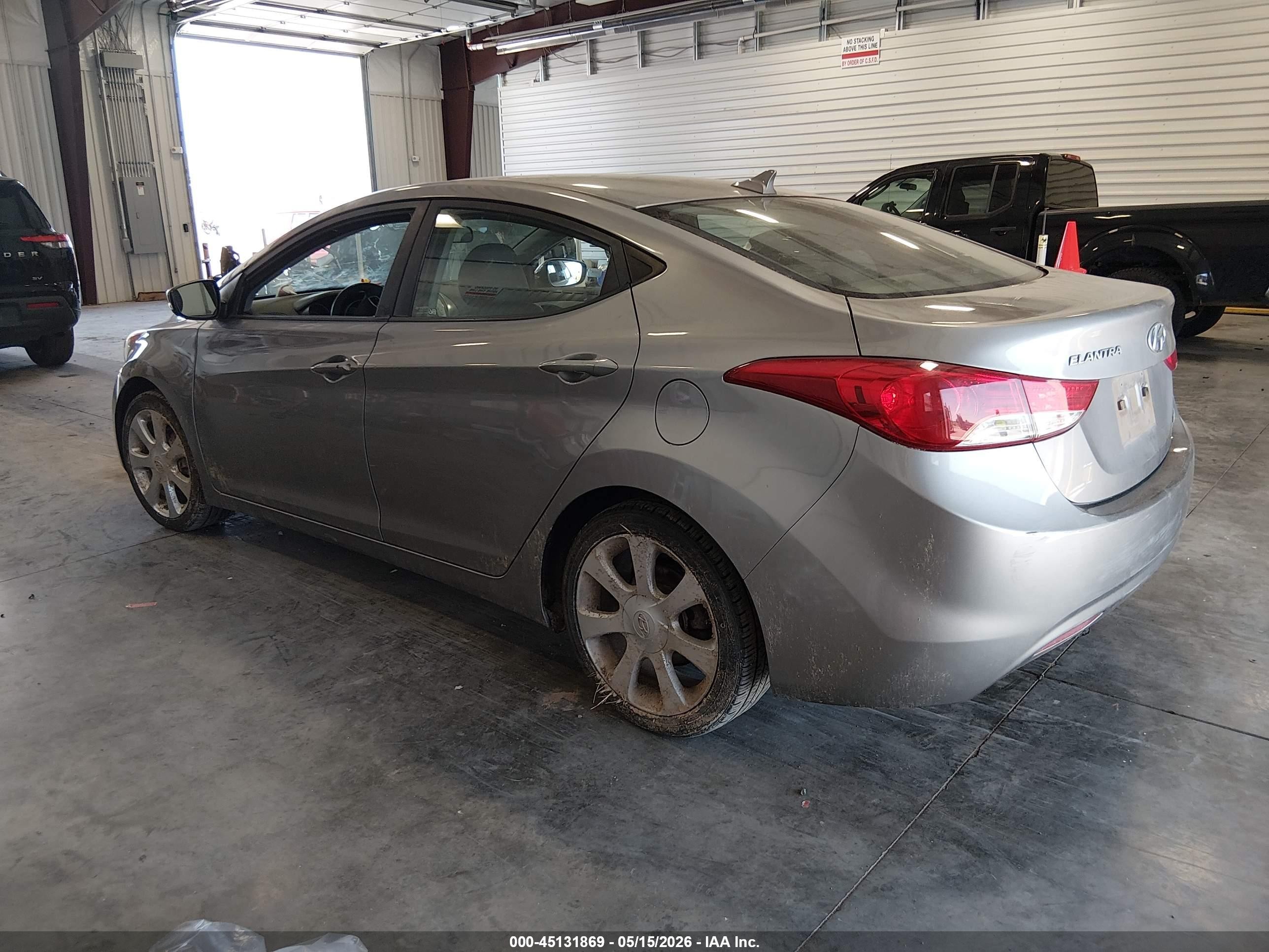2012 Hyundai Elantra Limited (ulsan Plant) Silver vin: KMHDH4AE4CU193645
