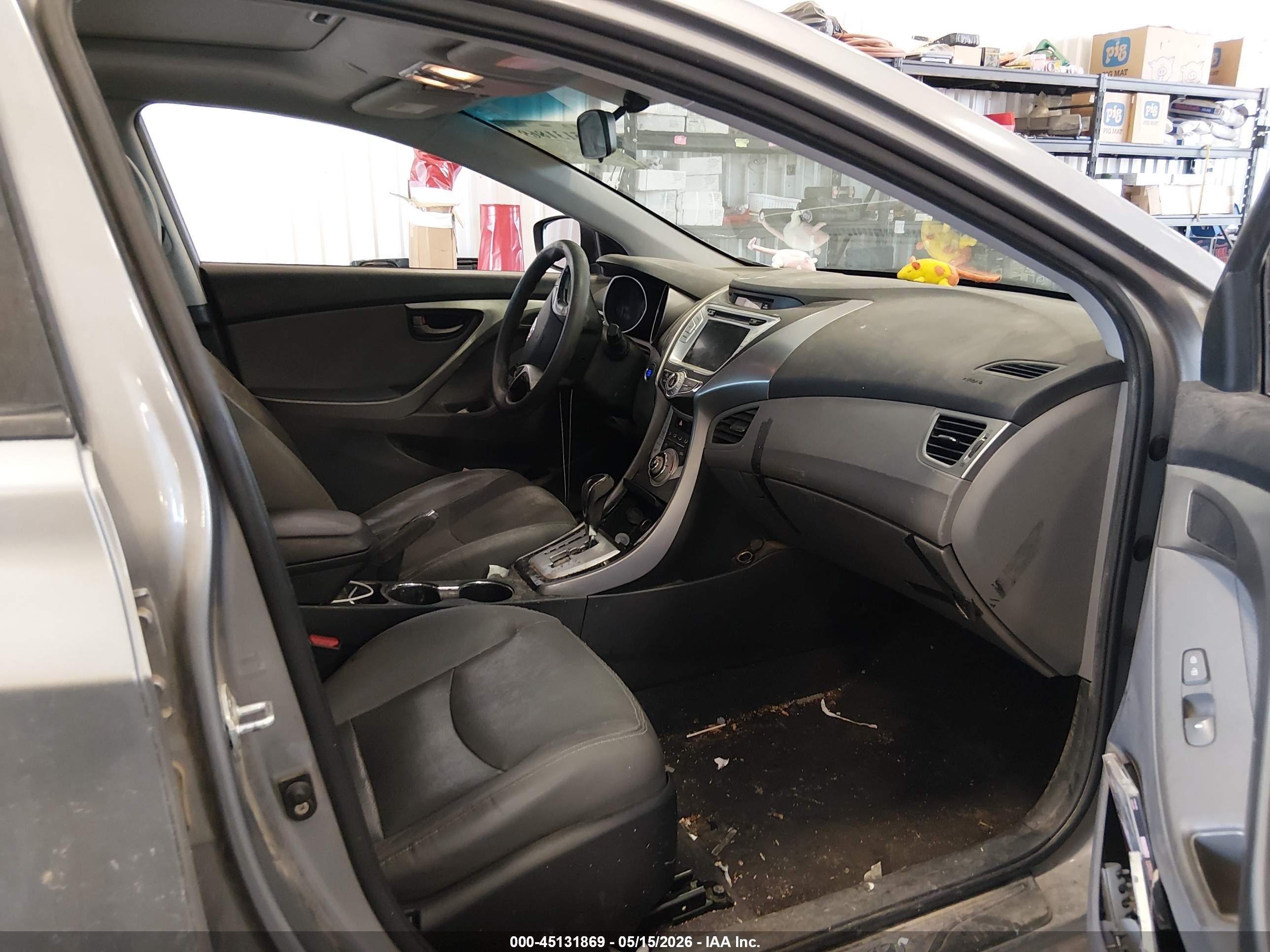 2012 Hyundai Elantra Limited (ulsan Plant) Silver vin: KMHDH4AE4CU193645