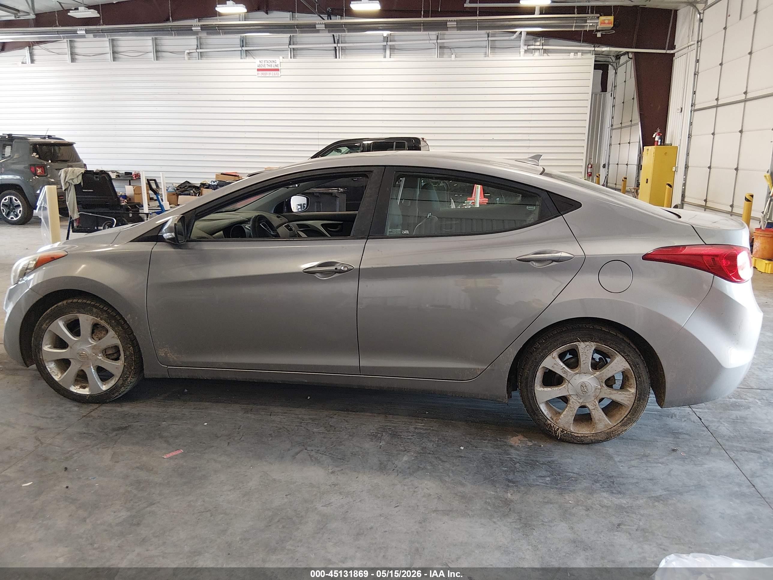 2012 Hyundai Elantra Limited (ulsan Plant) Silver vin: KMHDH4AE4CU193645