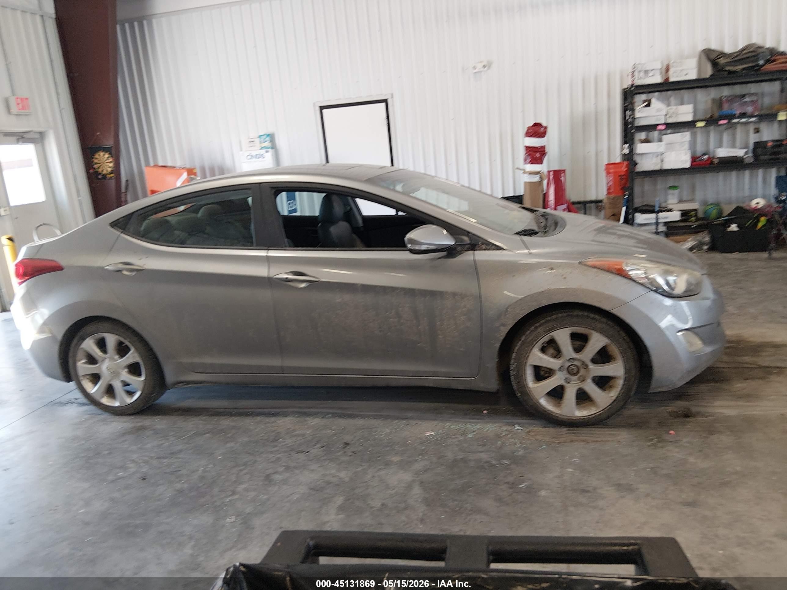 2012 Hyundai Elantra Limited (ulsan Plant) Silver vin: KMHDH4AE4CU193645