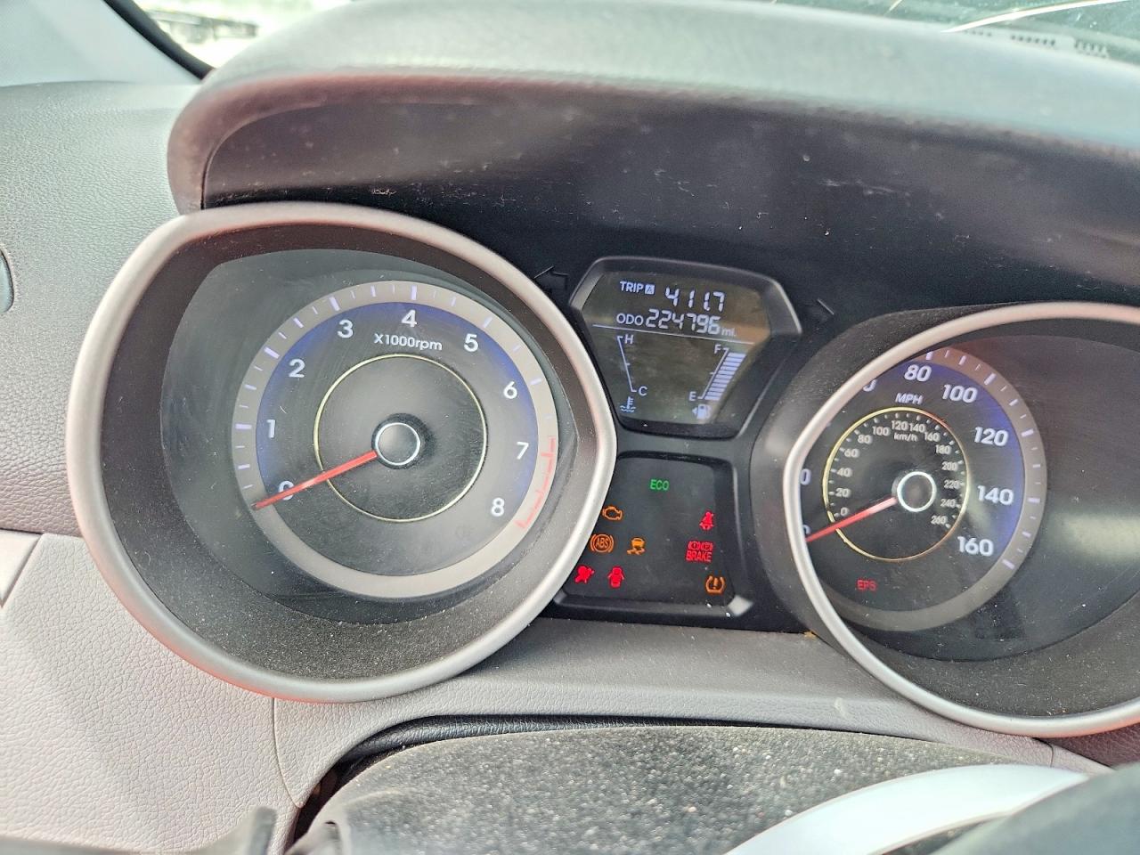 2012 Hyundai Elantra Gls Silver vin: KMHDH4AE4CU218348