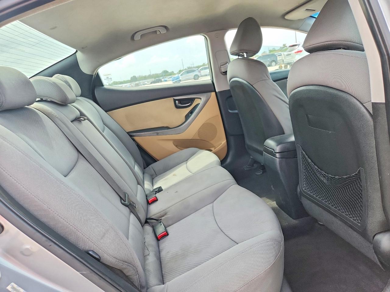 2012 Hyundai Elantra Gls Silver vin: KMHDH4AE4CU218348