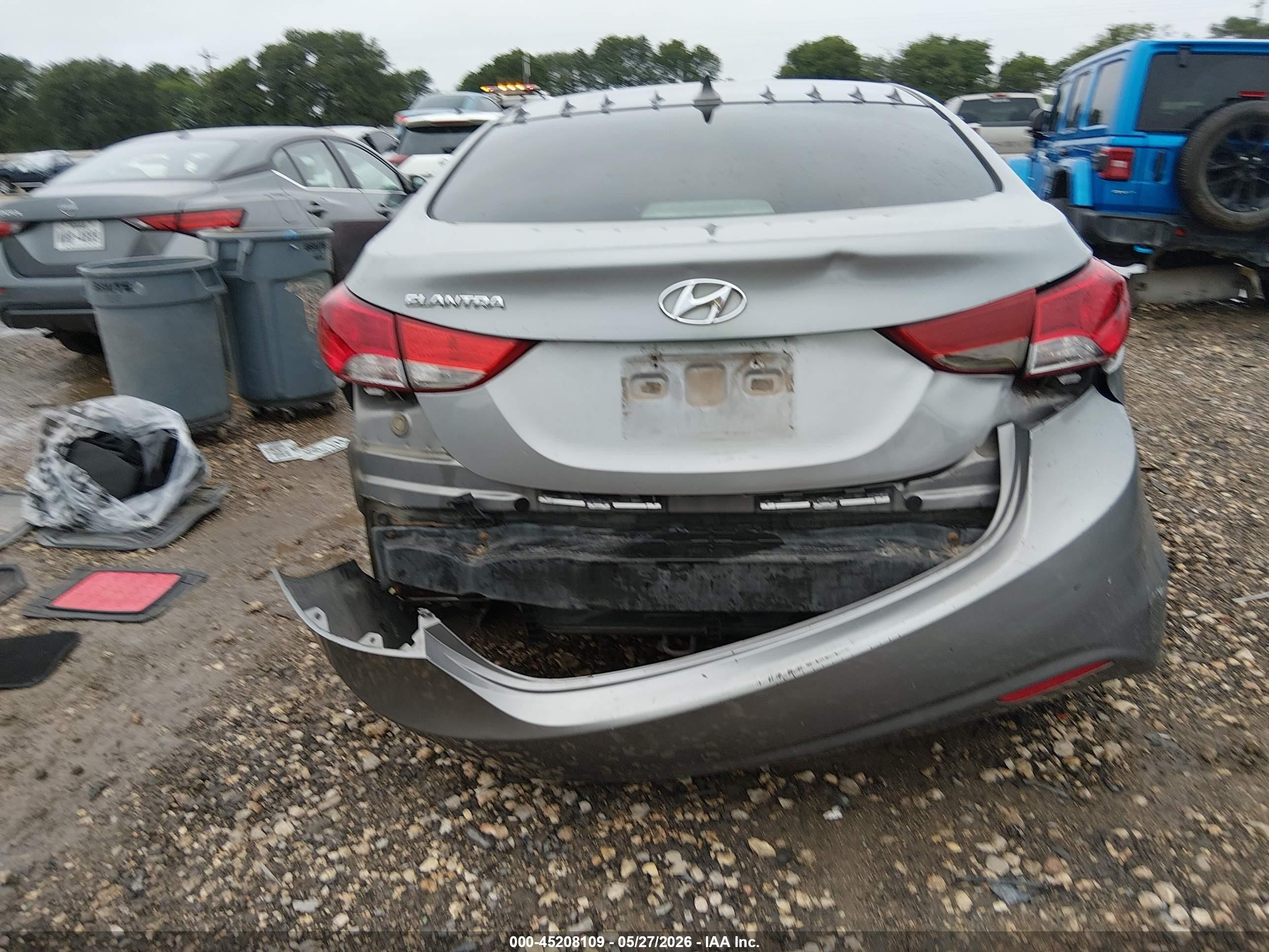 2012 Hyundai Elantra Gls (ulsan Plant) Silver vin: KMHDH4AE4CU299481