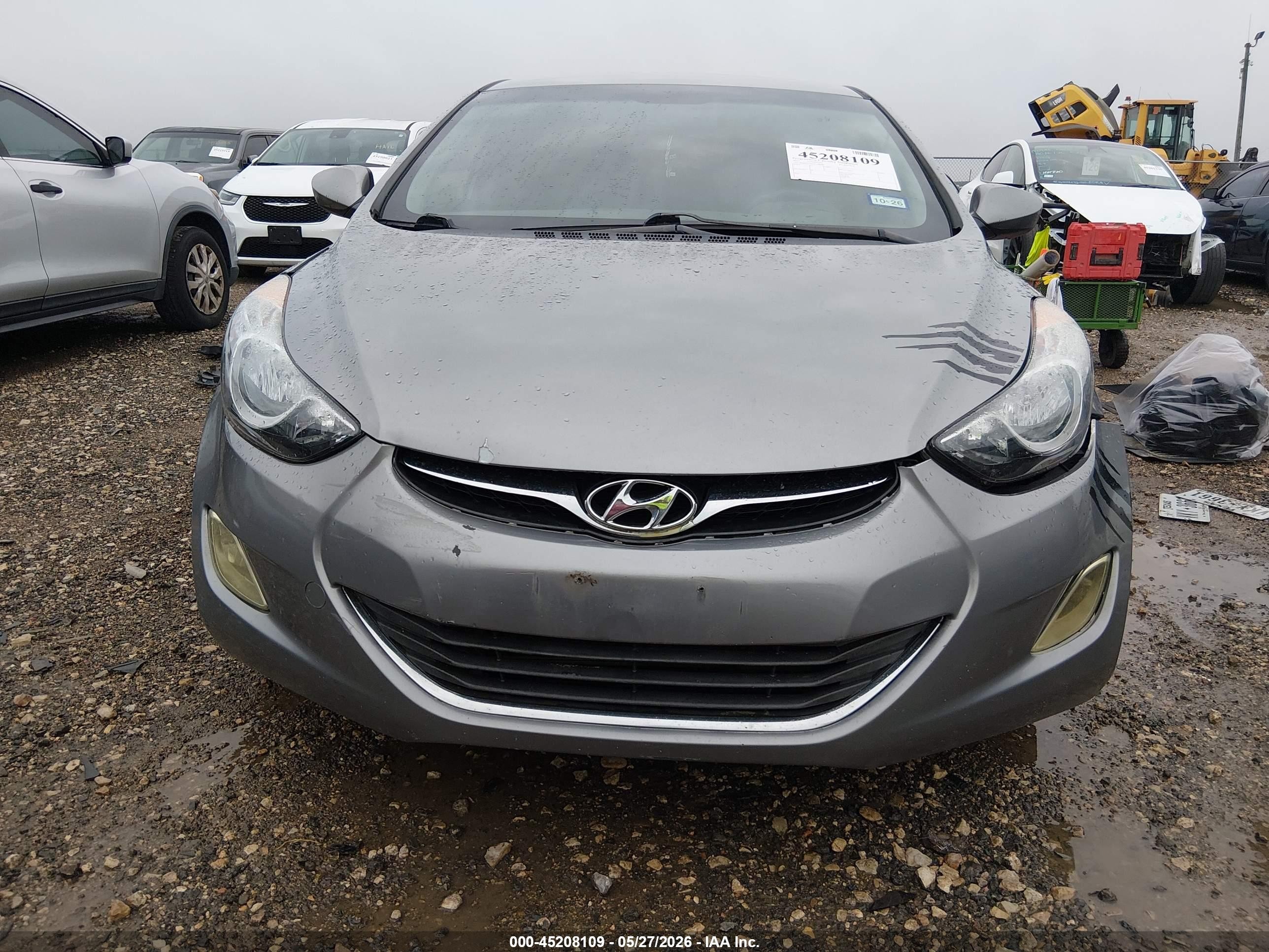 2012 Hyundai Elantra Gls (ulsan Plant) Silver vin: KMHDH4AE4CU299481