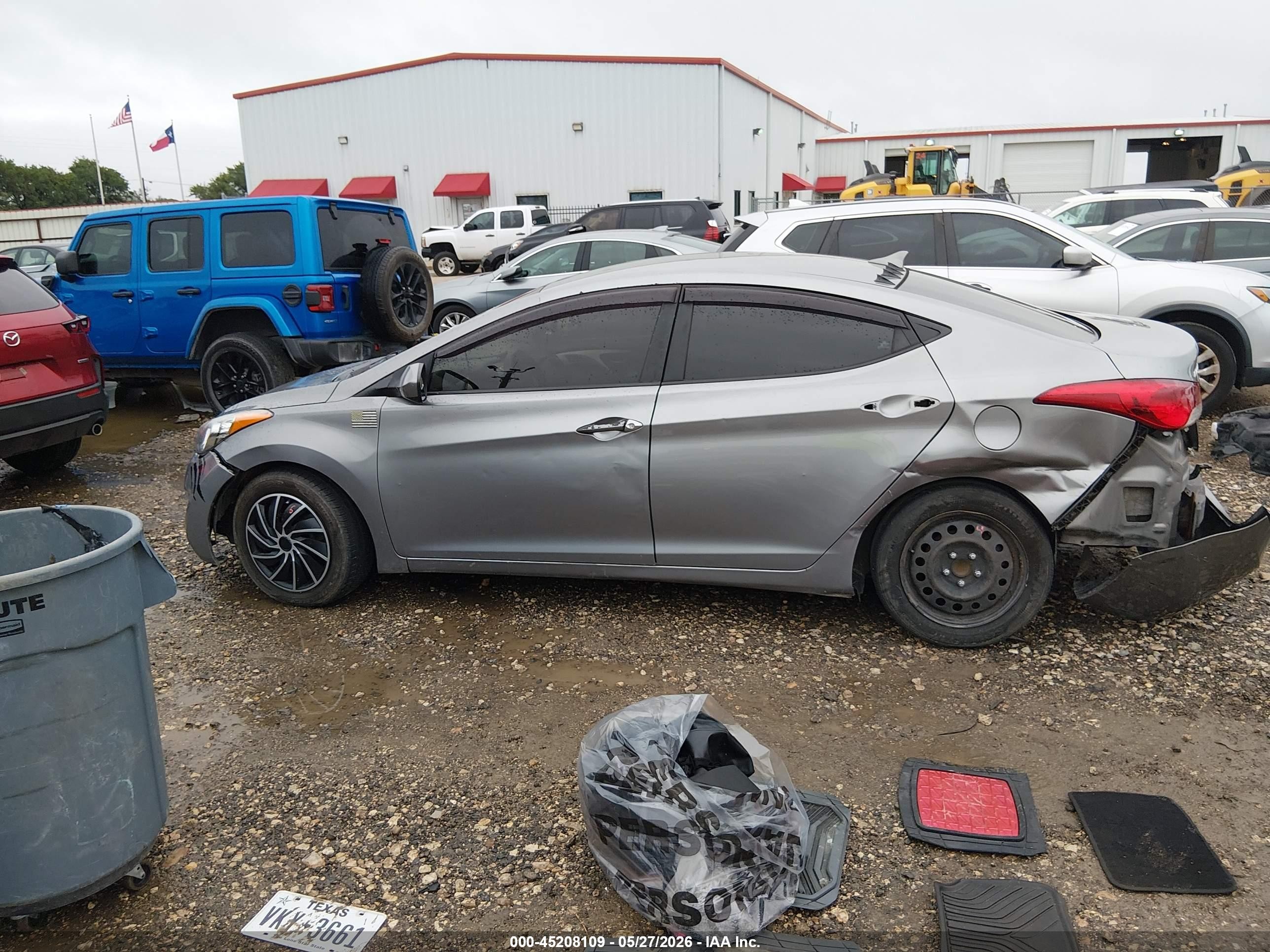 2012 Hyundai Elantra Gls (ulsan Plant) Silver vin: KMHDH4AE4CU299481