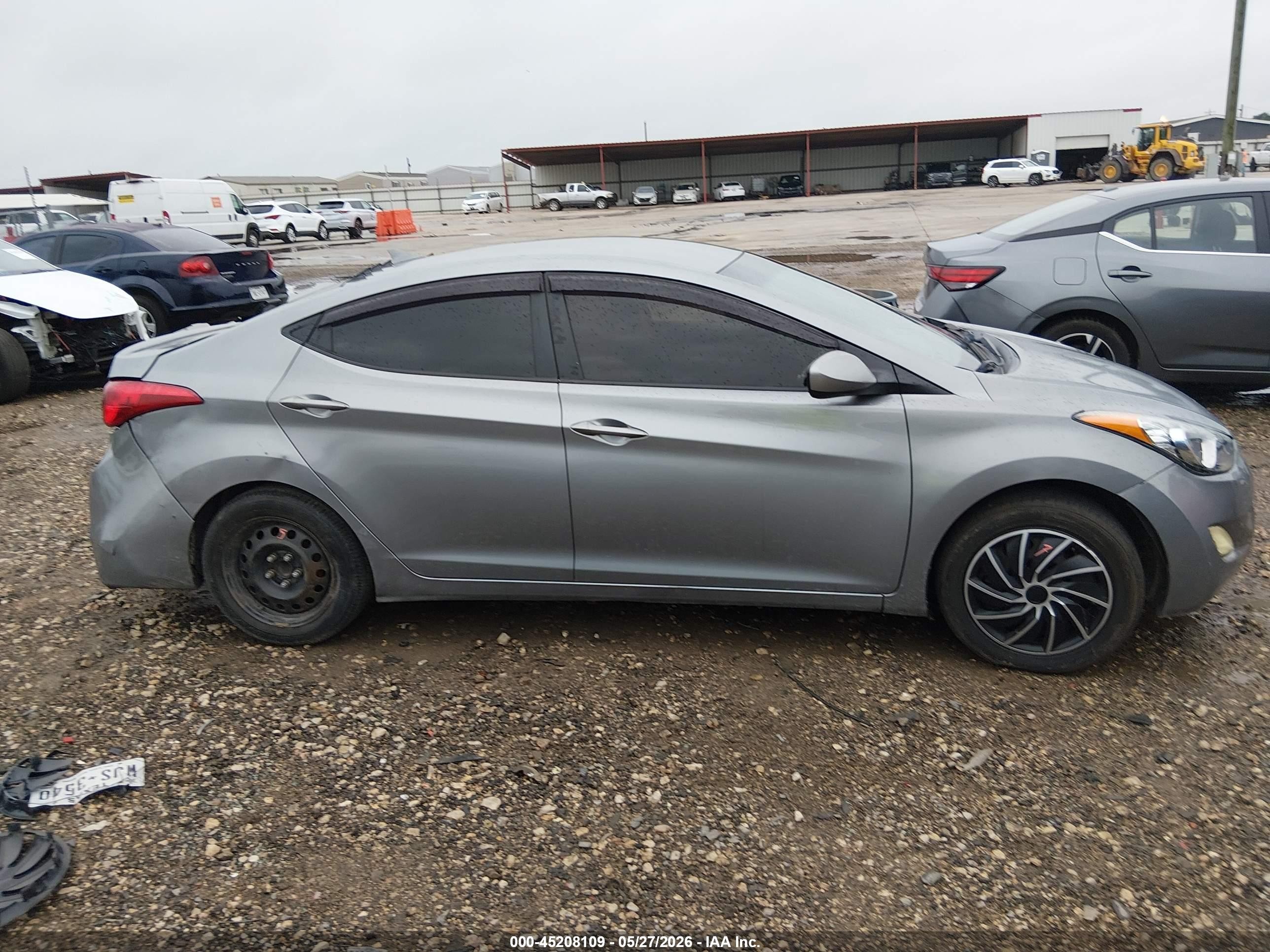 2012 Hyundai Elantra Gls (ulsan Plant) Silver vin: KMHDH4AE4CU299481